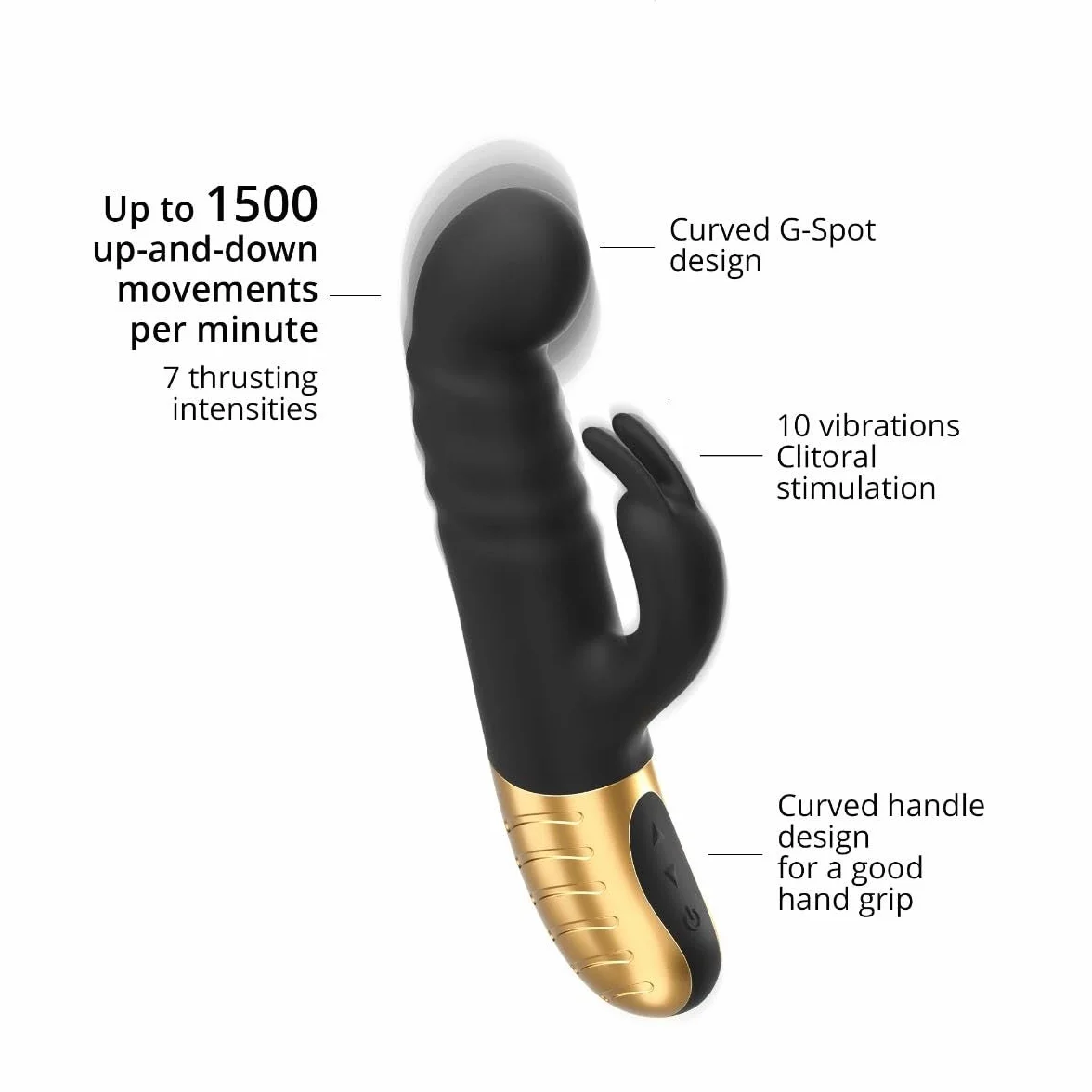 vibratore rabbit Dorcel G-Stormer