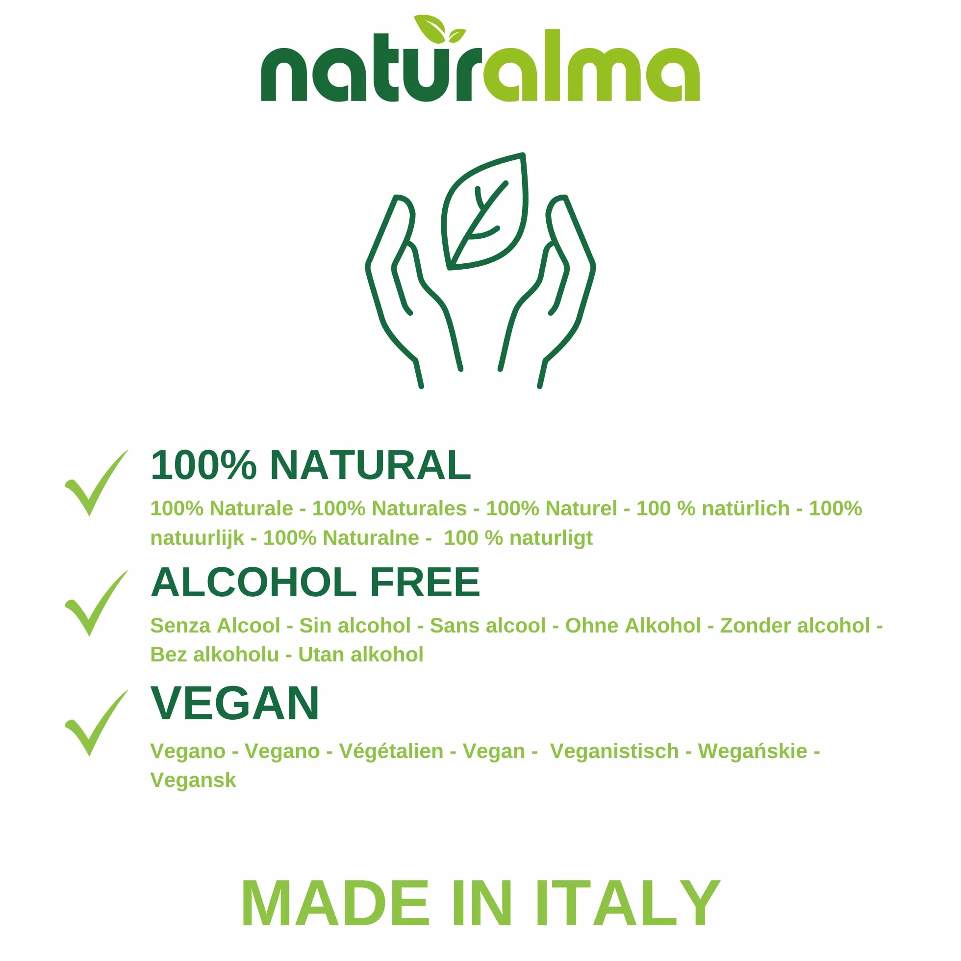 Naturalma Serenoa repens Tintura Madre analcoolica 120 ml Integratore alimentare Vegano