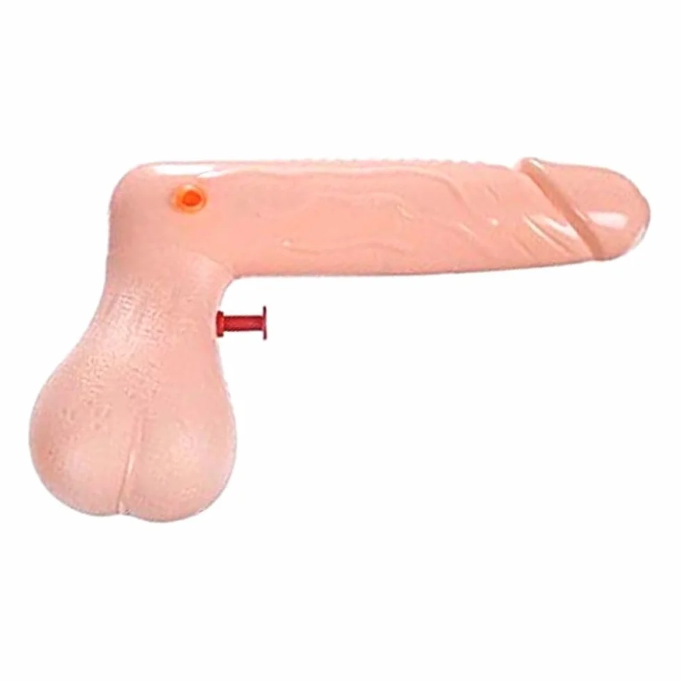 Pistola ad acqua pisello per feste di addio al nubilato in piscina o al mare d'estate sexy gadget per adulti 18+ hot party