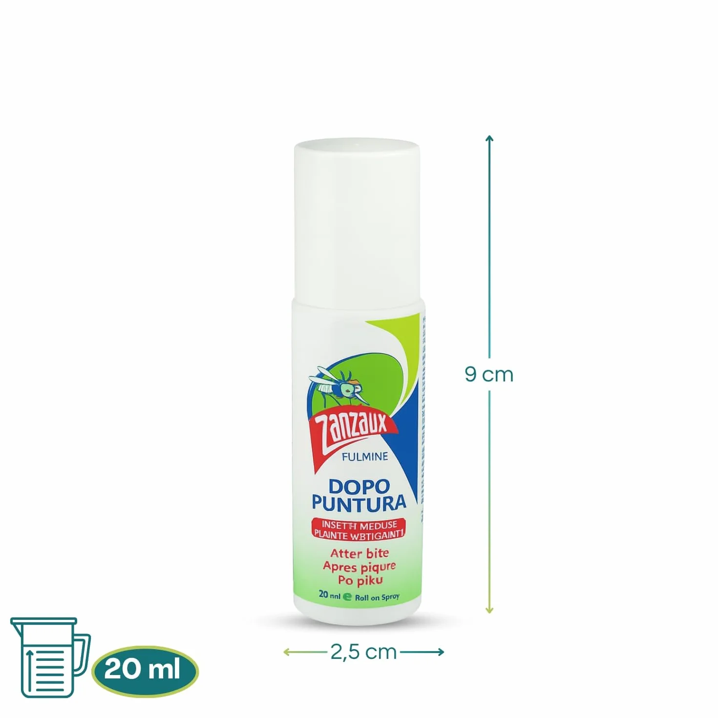 Virsus Dopo Puntura Fulmine 20ml punture insetti punture meduse piante orticanti varie quantità (3)