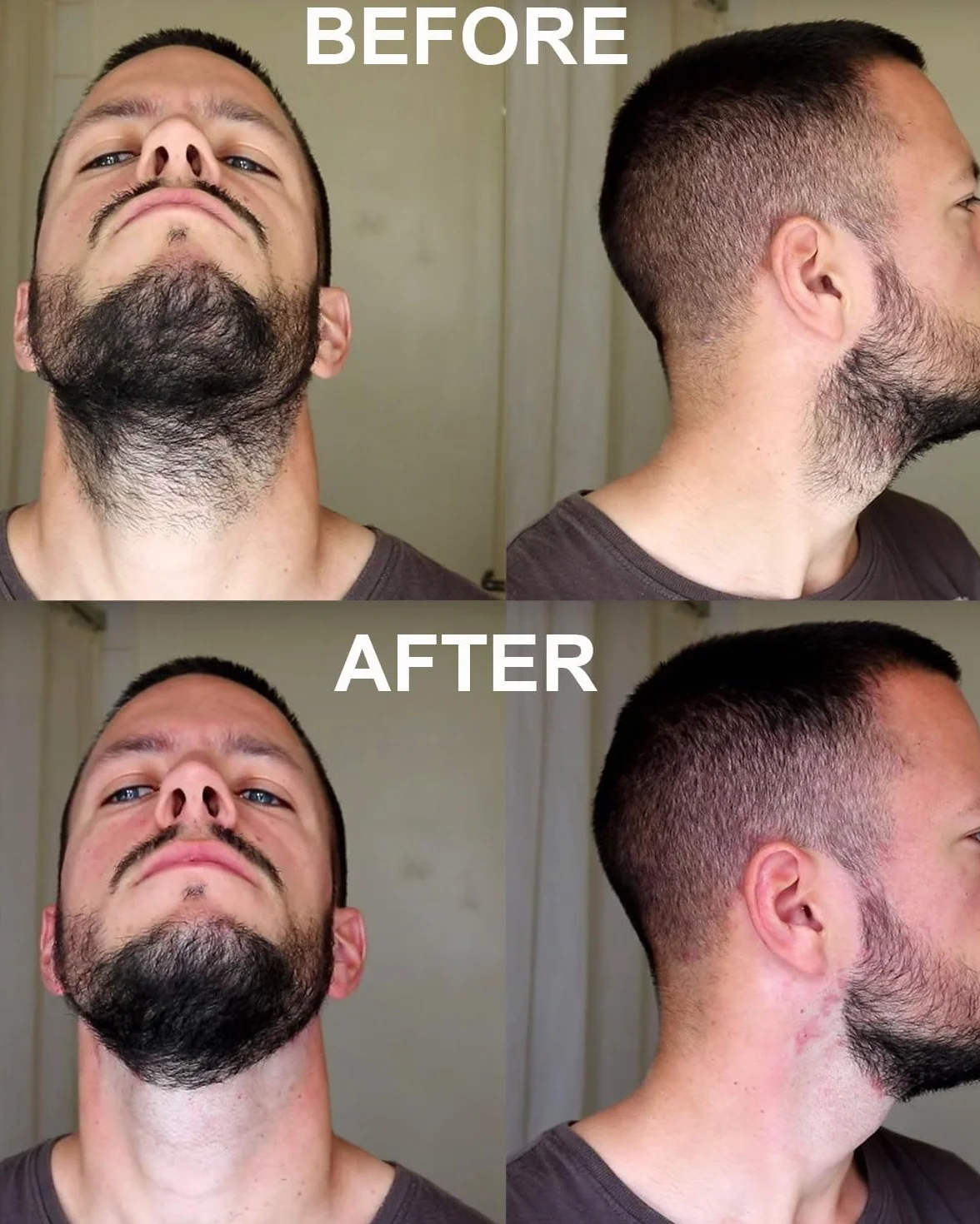 Sagoma per Barba Trimmer Guida Rasatura Strumento Modellare Ritaglio Flessibile Baffi