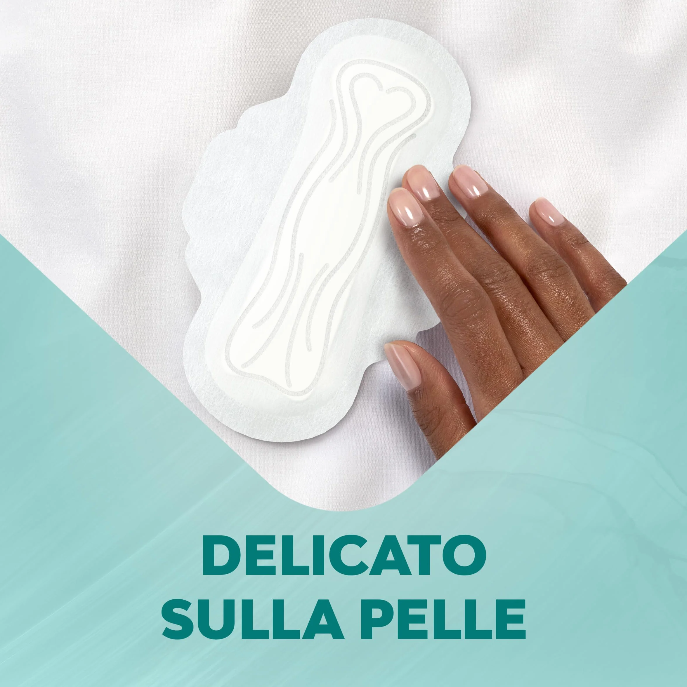 Nuvenia Assorbente Pure Sensitive Ultra Notte con Ali 48 Pezzi