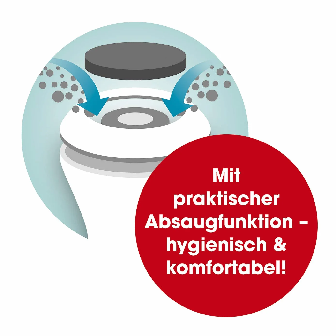 VITALmaxx Bezprzewodowy Usuwacz Odcisków z Funkcją Odkurzania, Bez Ostrzy, 2 Wkłady