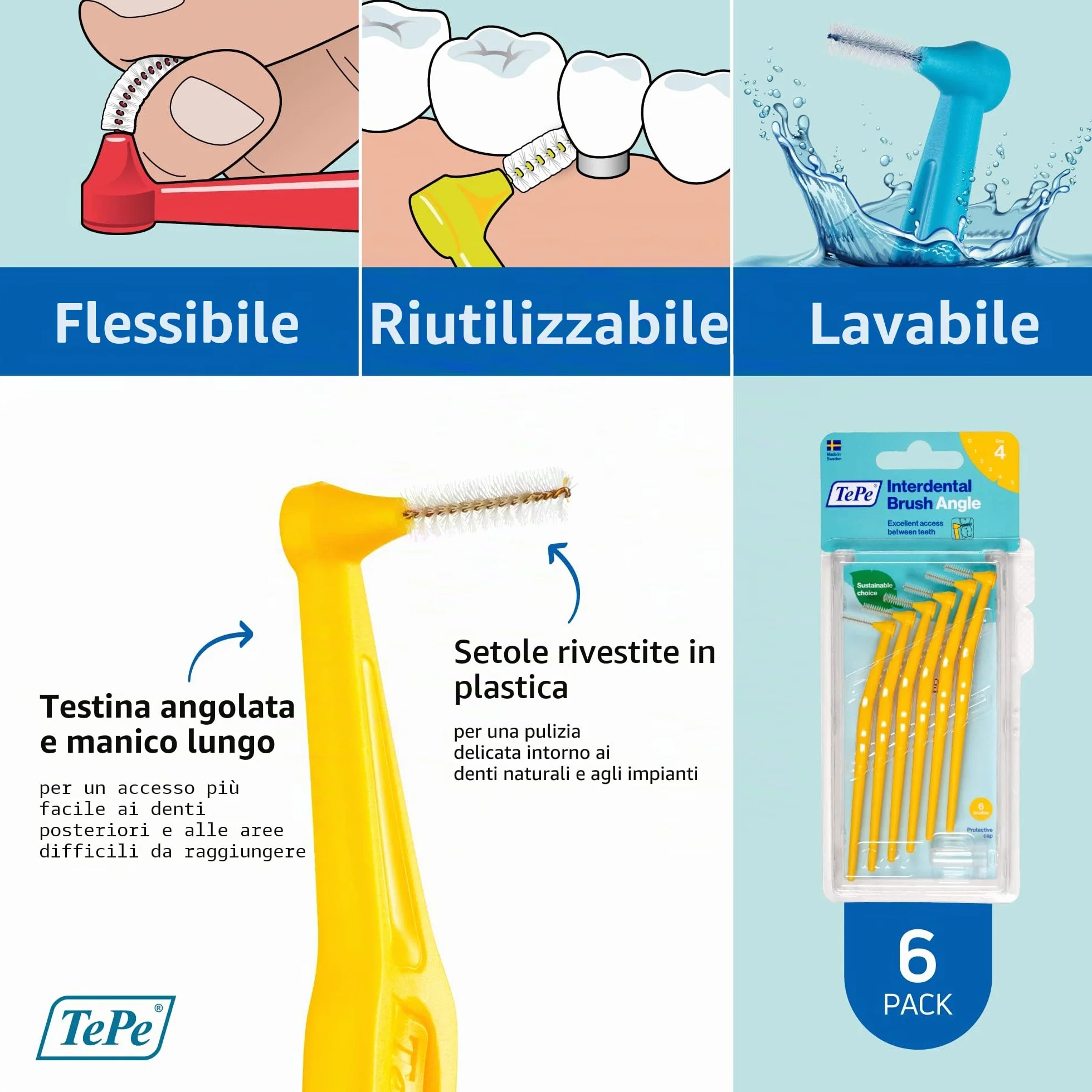 Tepe Manual Toothbrushes 150 ml