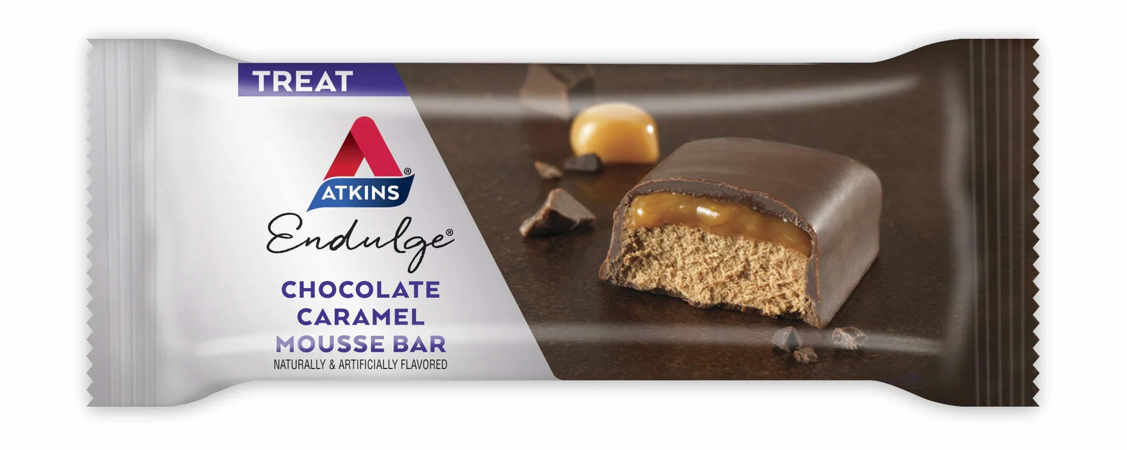 Chocolate Caramel Mousse Bar, 5 Bars, 35ml (34g)