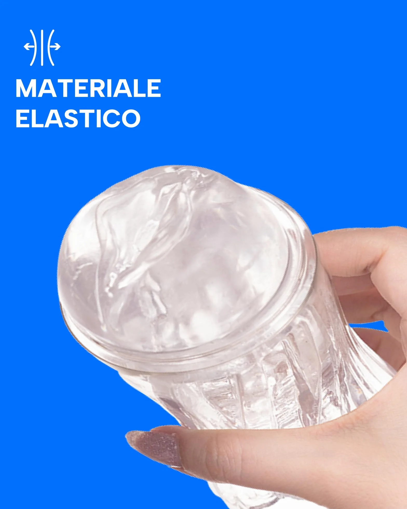 MySecretCase Masturbatore Uomo Vagina Realistico Finta Silicone Pocket Pussy 17 cm x Ø 3 cm