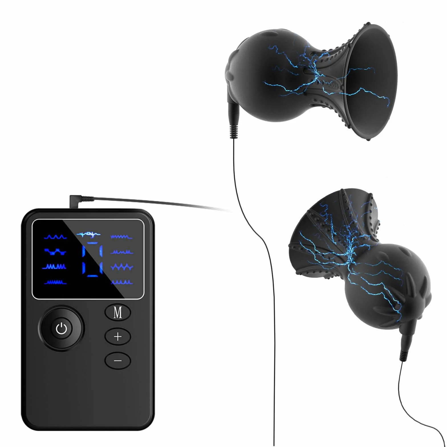 SM Electroshock Succhia Capezzoli Per Donne Uomini Silicone Morsetto Capezzolo Elettrico Masturbazione Stimolazione Giocattoli Del Sesso Per Le Coppie