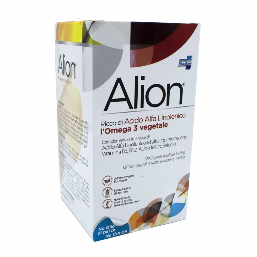 ALION OMEGA 3 VEGETALE 120 capsule integratore alimentare acido alfa-linolenico