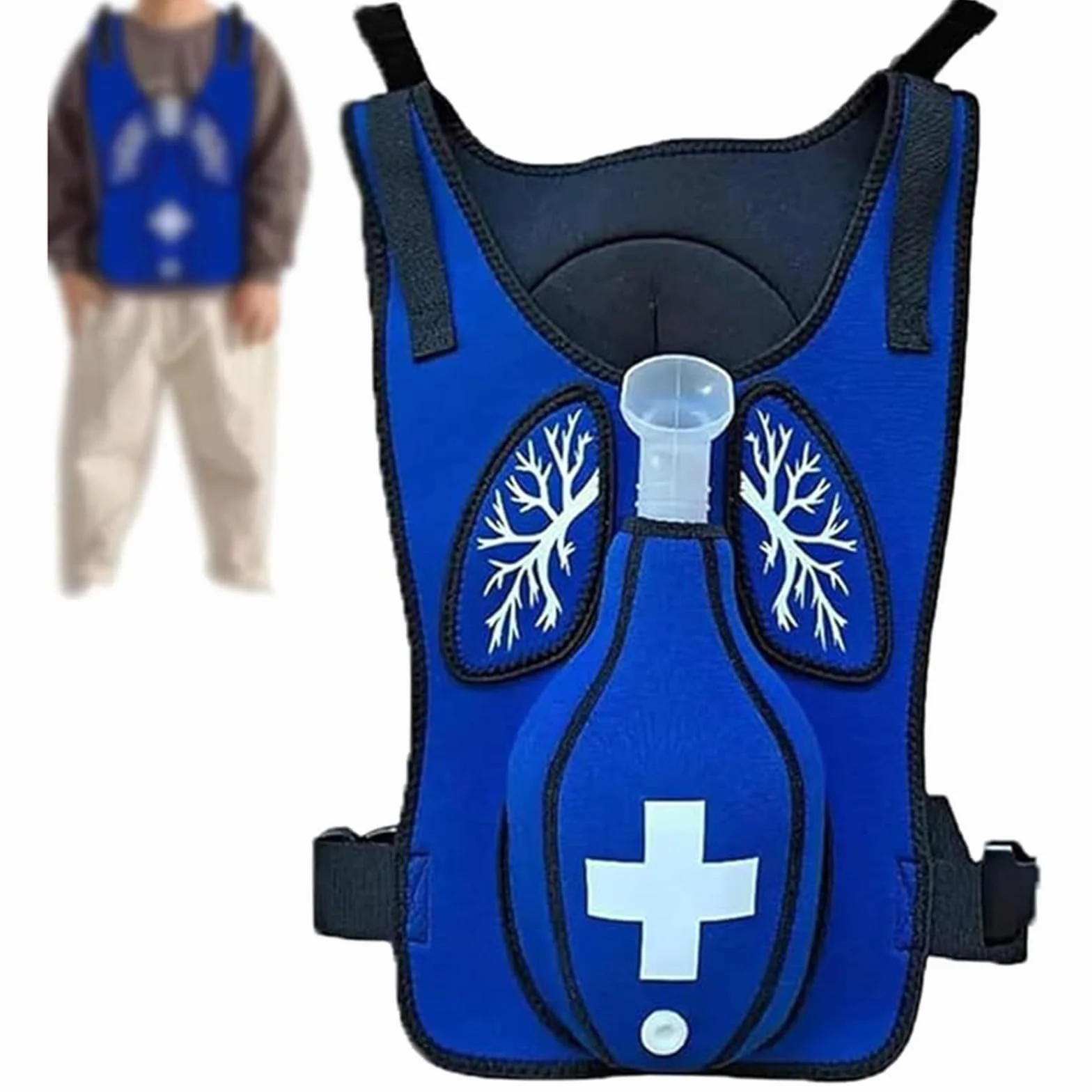 Heimlich Anti-Soffocamento Dispositivo Gestione Vie Aeree Schienale Regolabile Primo Soccorso