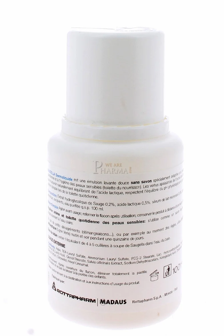 Rottapharm Saugella dermoliquide émulsion lavante 100 ml