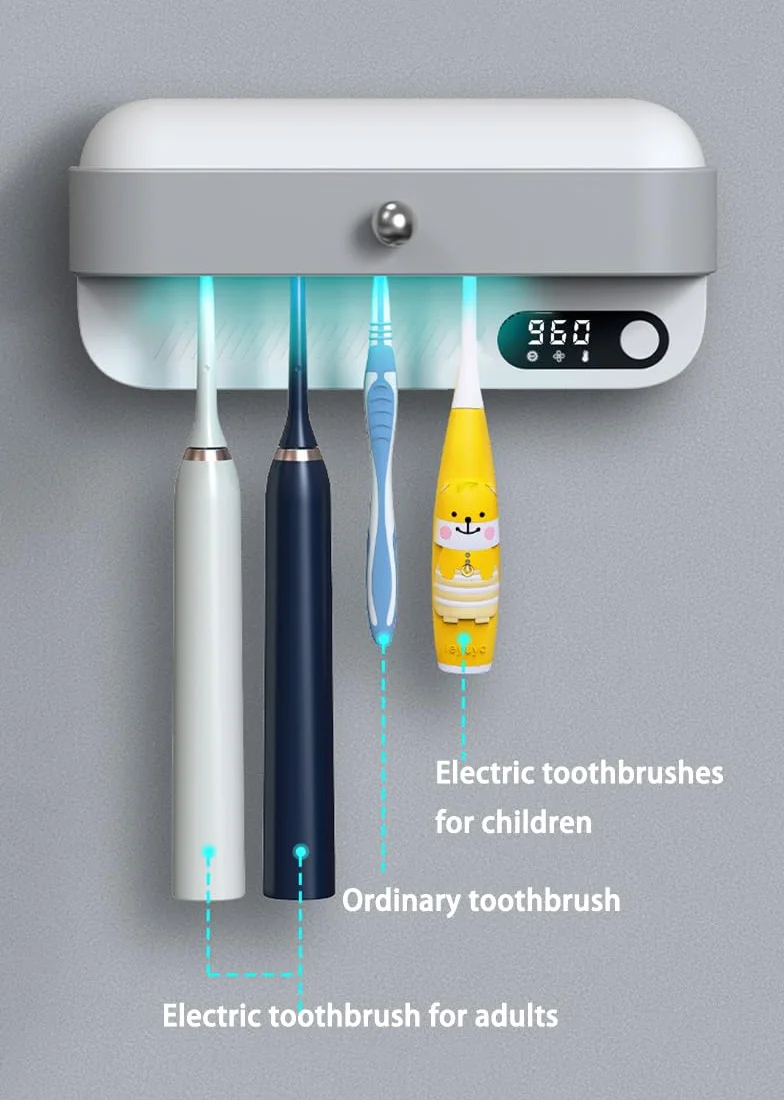 Radio Portatile Ricaricabile Sterilizzatore Spazzolini da Denti