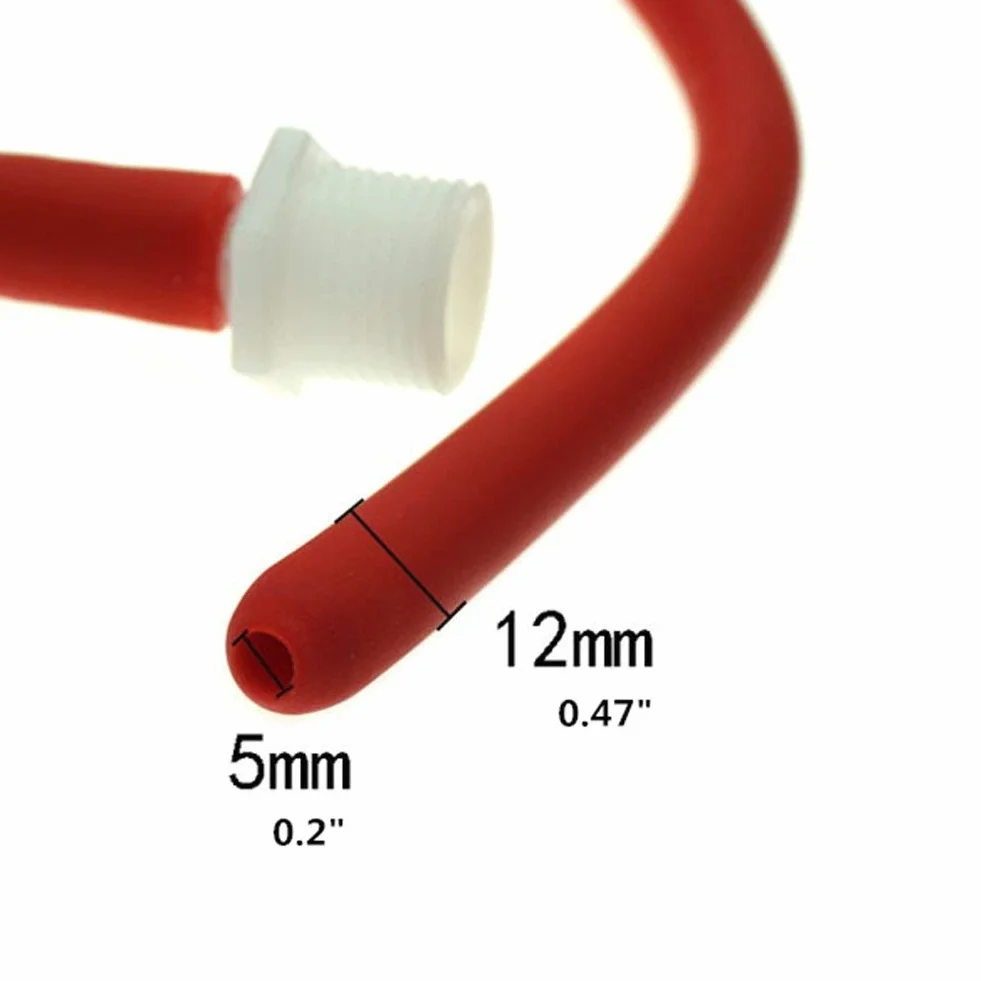 Tubo Flessibile per clistere Silicone Comodo Attacco per clistere per Donne e Uomini Tubo da 50 cm + 150 cm