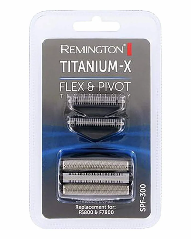 Remington 2 in 1 Testine di Ricambio SPF-300: Pacchetto combinato testine di rasatura per F5800 e F7800
