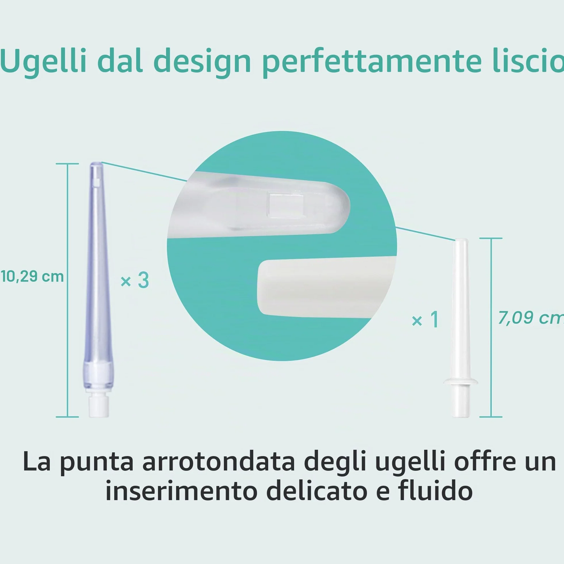 TopQuaFocus 8 oz Enema Bulb Kit anale e vaginale Douche Bulb per gli uomini sistema di risciacquo Enemas Silicone Bulb 4 punte sostituibili (trasparente)