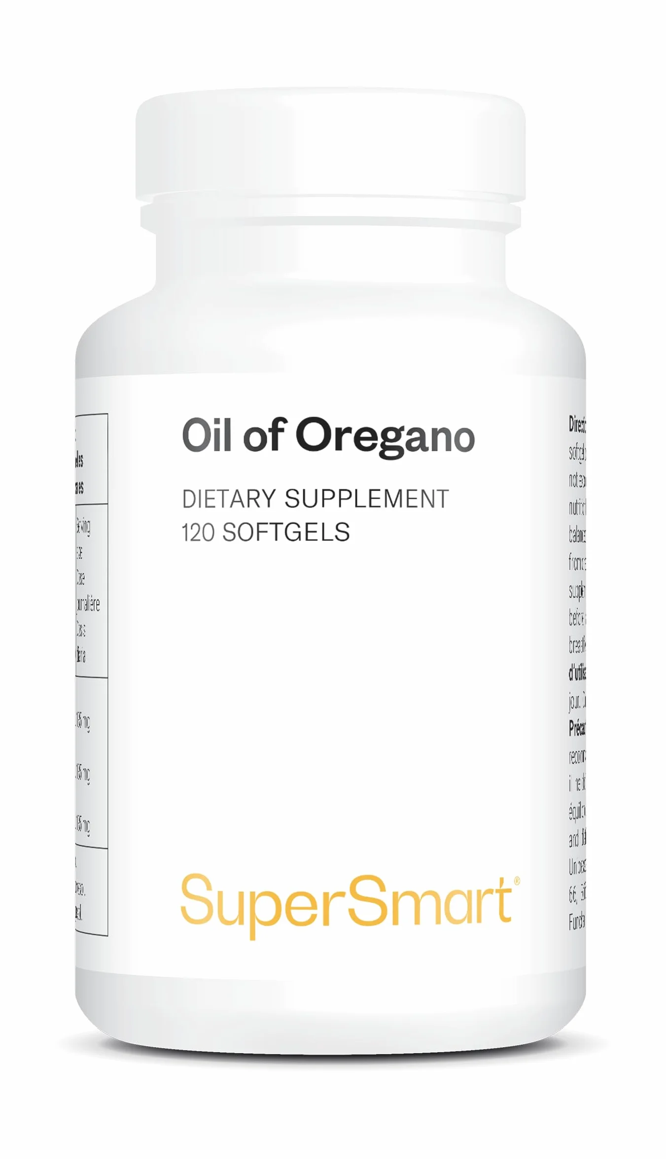 Olio essenziale di origano in capsule 70% carvacrolo SuperSmart