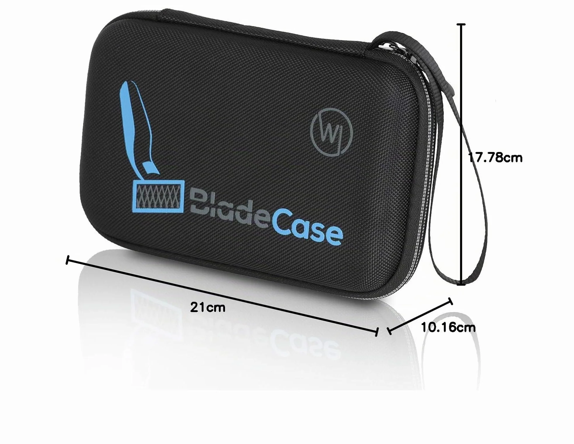 Wicked Chili Astuccio Compatibile con Phillips OneBlade - Custodia Protettiva per rasoi, Accessori e Lame di Ricambio, Trimmer - Borsa Protettiva da Viaggio Compatibile con OneBlade