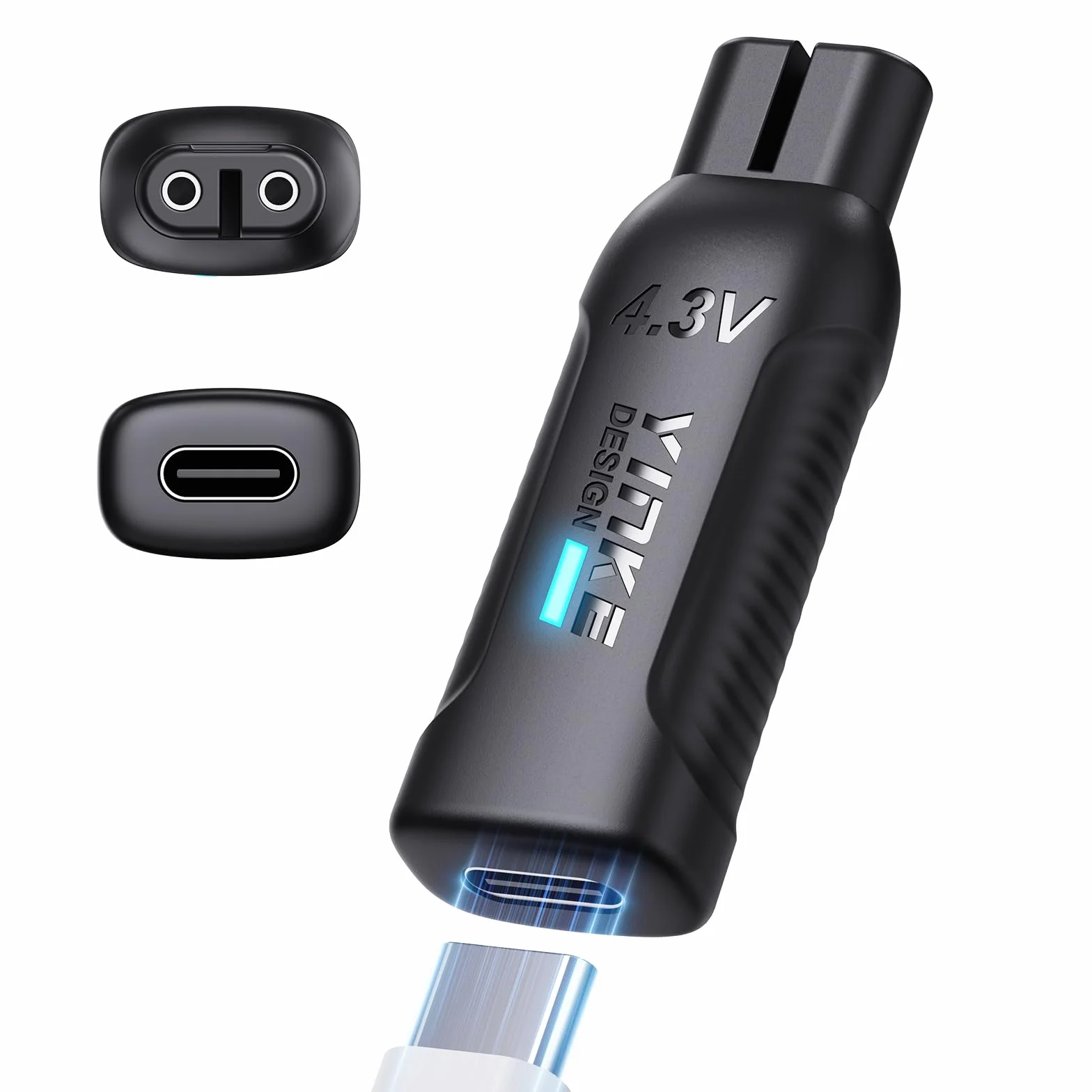 Philips Oneblade QP2510 QP2515 QP2520 QP2620 Convertitore di Caricabatteria 4,3 V Tipo C Adattatore di Alimentazione A00390