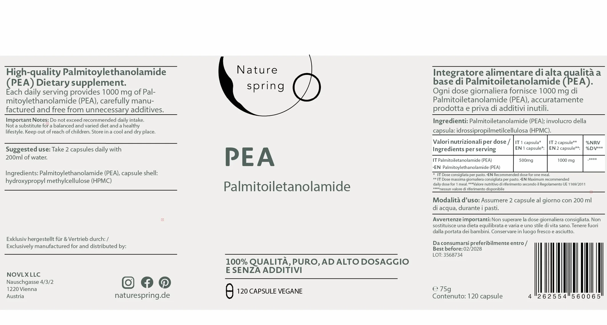 Prosta Plus Complex 180 Capsule Prostata ad Alta Dose con Palma Nana, Semi di Zucca, Radice di Ortica, Zinco, Vitamina E, Selenio
