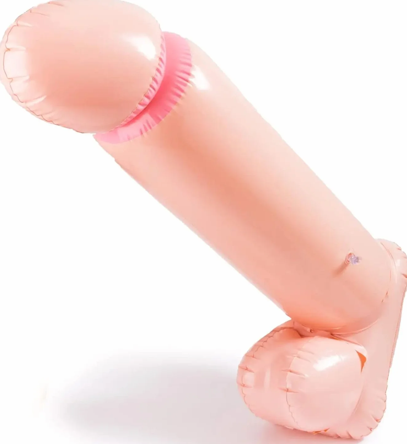 Pisello gonfiabile gigante 90 cm, Pene gonfiabile, bambolo per addio al nubilato gadget pisello, scherzo sexy per adulti, giochi per addio al nubilato
