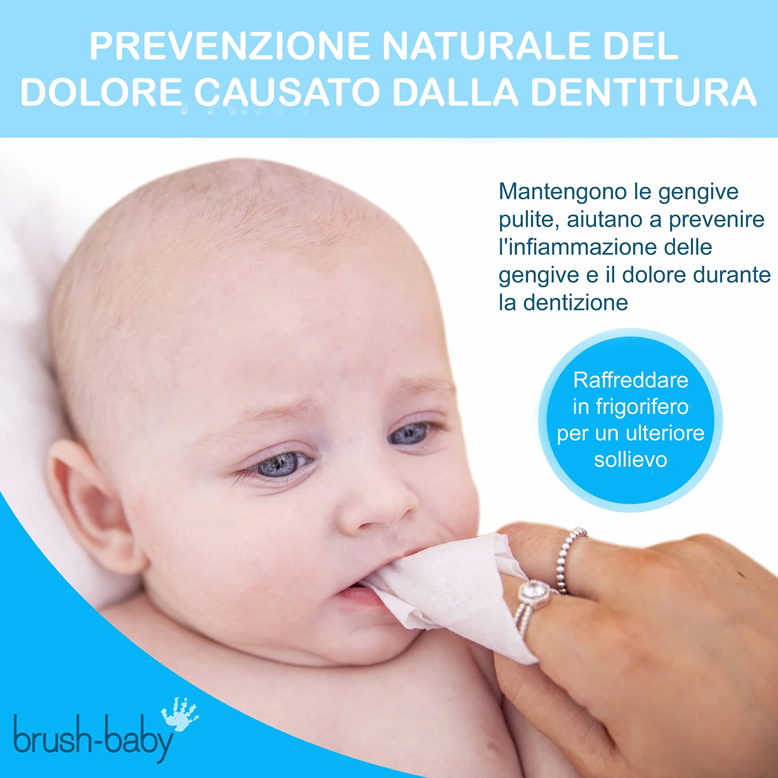 pennello-bambino Dentale Salviette 28s