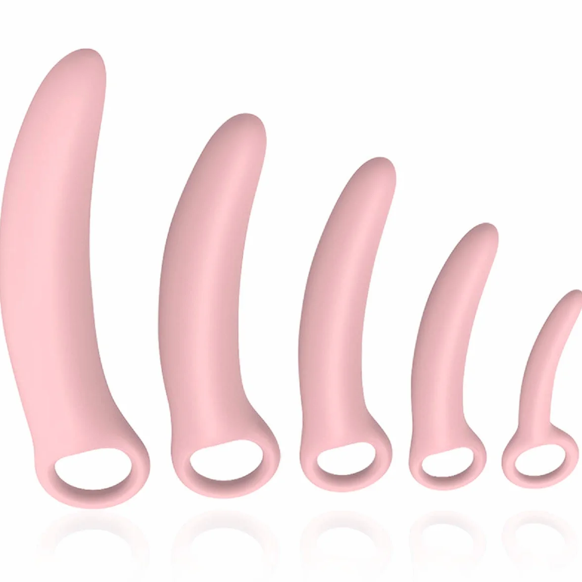 Dilatatore silicone set 5 pezzi
