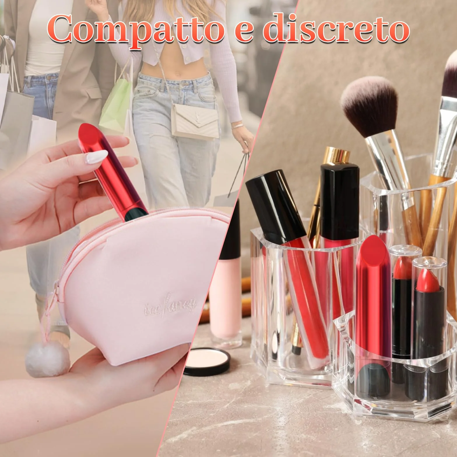 Vibratoreper Donna Piccolo Sex Toys - Vibratore Donna con 9 Modalità di Vibrazione Vibratoreper Donna Clotoride Sex Toy Vibratori Donna Squirting Vibratoreper Donna Professionale Toys Donna Clotoride