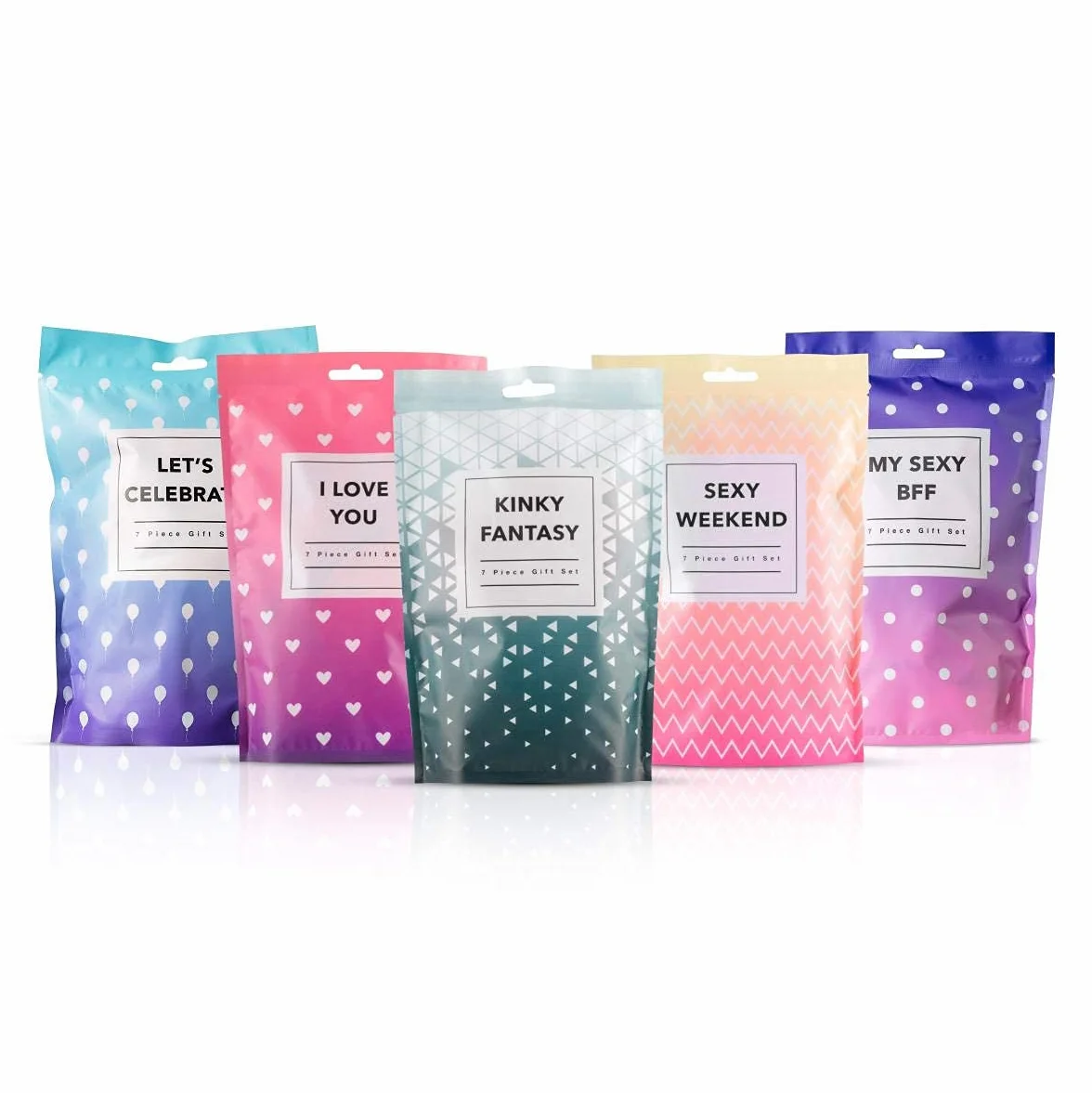 LoveBoxxx 'Sexy Weekend' - Set di Sex Toy con 7 Giocattoli Sessuali di Alta Qualità per Uomini e Donne - Regali di Coppia di Compleanno per una Notte Eccitante in Camera da Letto