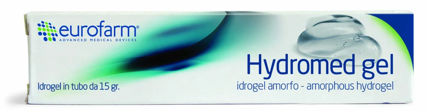 Hydromed gel (15 gr.)- Gel Amorfo Sterile Trasparente, Indicato Per la Rimozione del Tessuto Necrotico