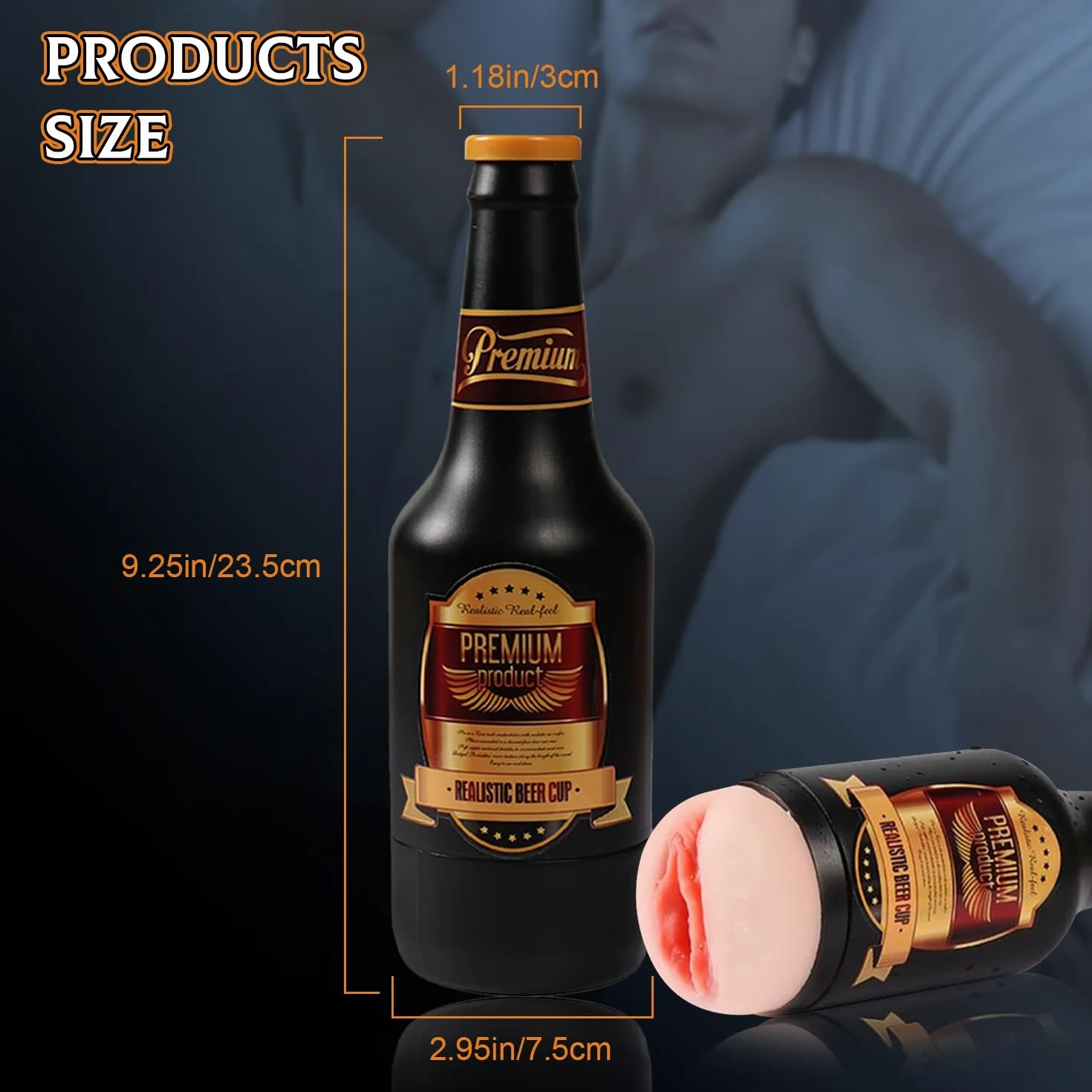 P9- Prodotti Rilassanti per Uomo con Bottiglie di Birra Squisiti e Interessanti Ṽagiṉe in Silicone ṝeale Ḿâsṯurbṯöre uṑmo Mầsturbatǒte T𝚘ils D𝚘nna Masturầzi𝚘ne Rêalistic𝚘 Uòmo Püssycầt T𝚘ys