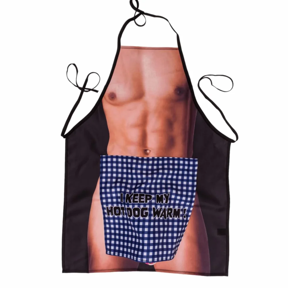 Grembiule da cucina con pisello peluche sorpresa per la festa di addio al nubilato celibato gadget per adulti 18+