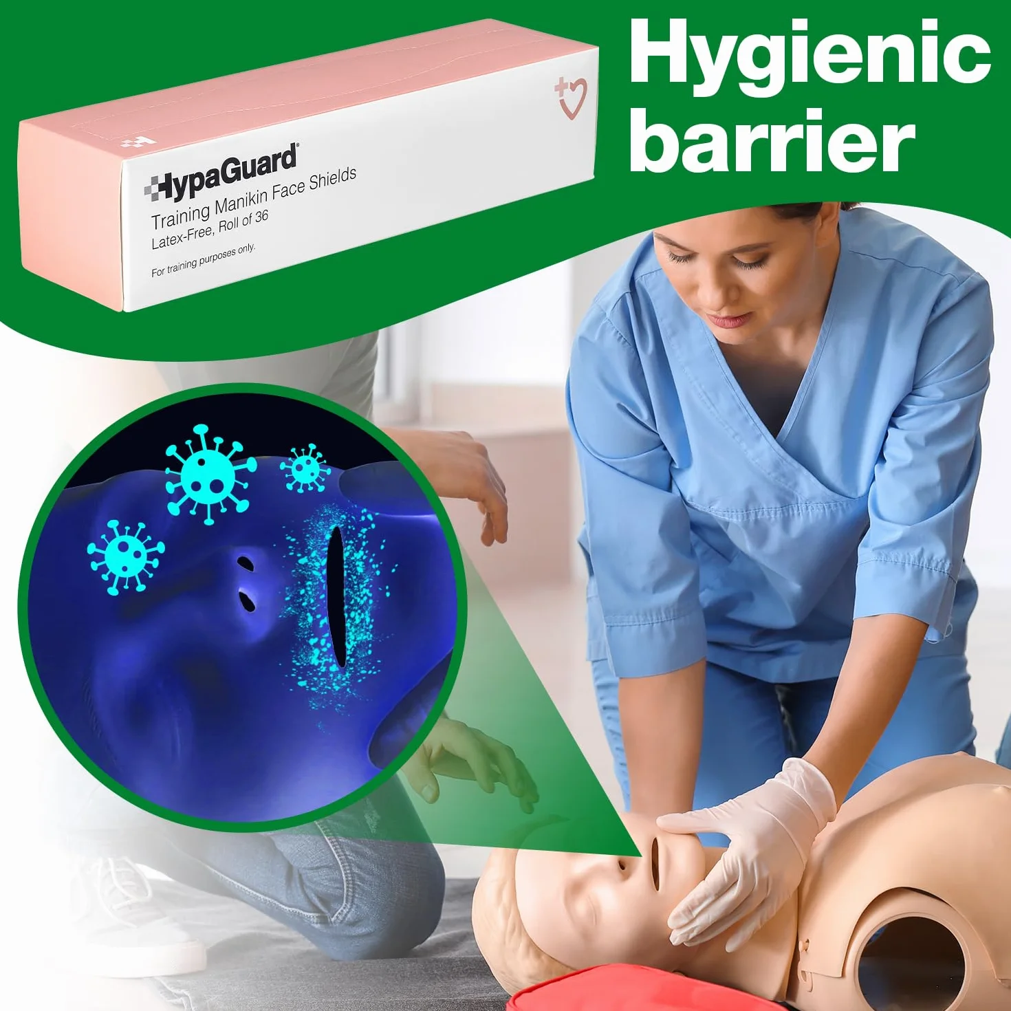 Safety First Aid Group Manichino HypaGuard rianimazione allenamento rotolo