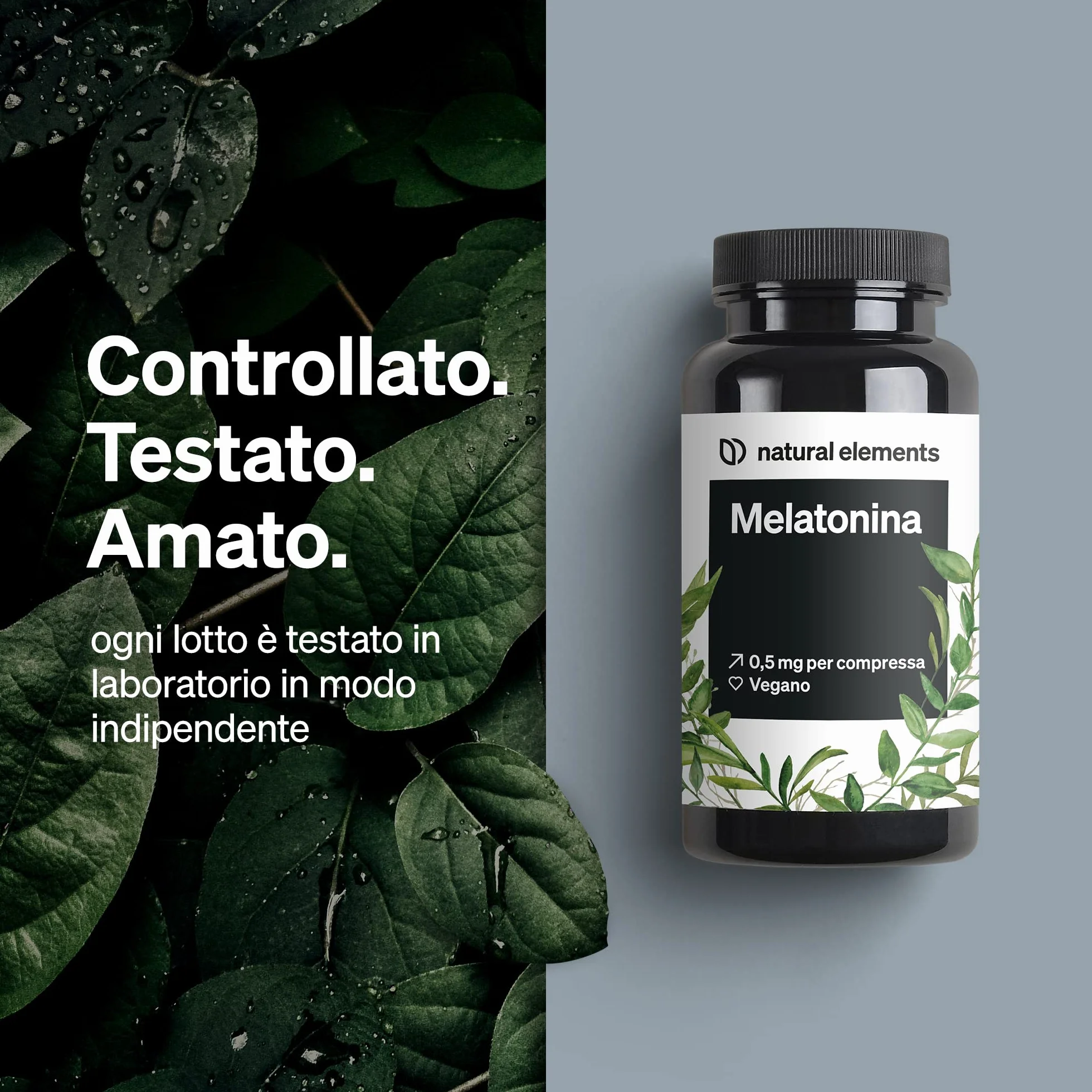 Melatonina Pura 365 Compresse Integratore Sonno Forte