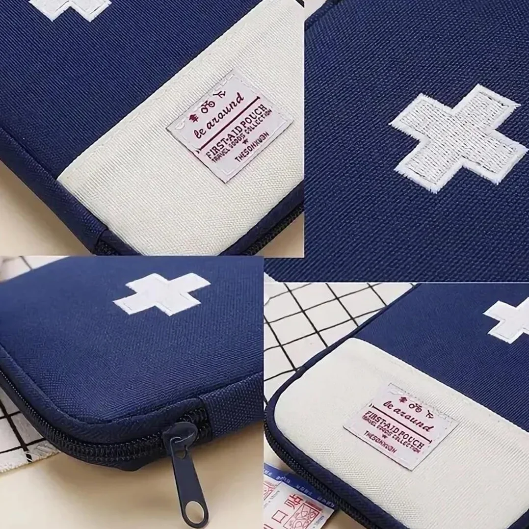 JEYORZY Mini Borsa Di Pronto Soccorso, Kit Pronto Soccorso Portatile, Blu