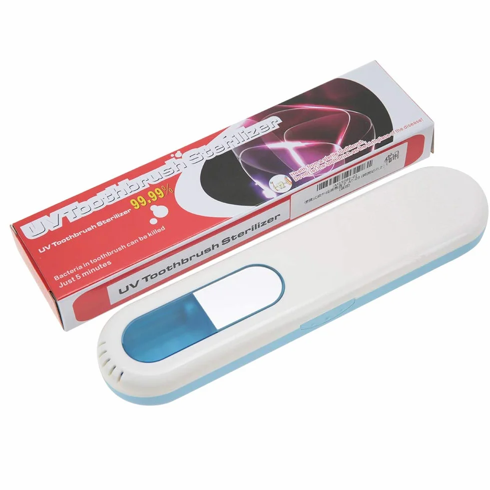 Sterilizzatore Per Spazzolino Denti, Automatico Con Accessori Bagno Spazzolini Denti E Accessori Per Cacciaviti A Stella Sterilizzazione (Blu)