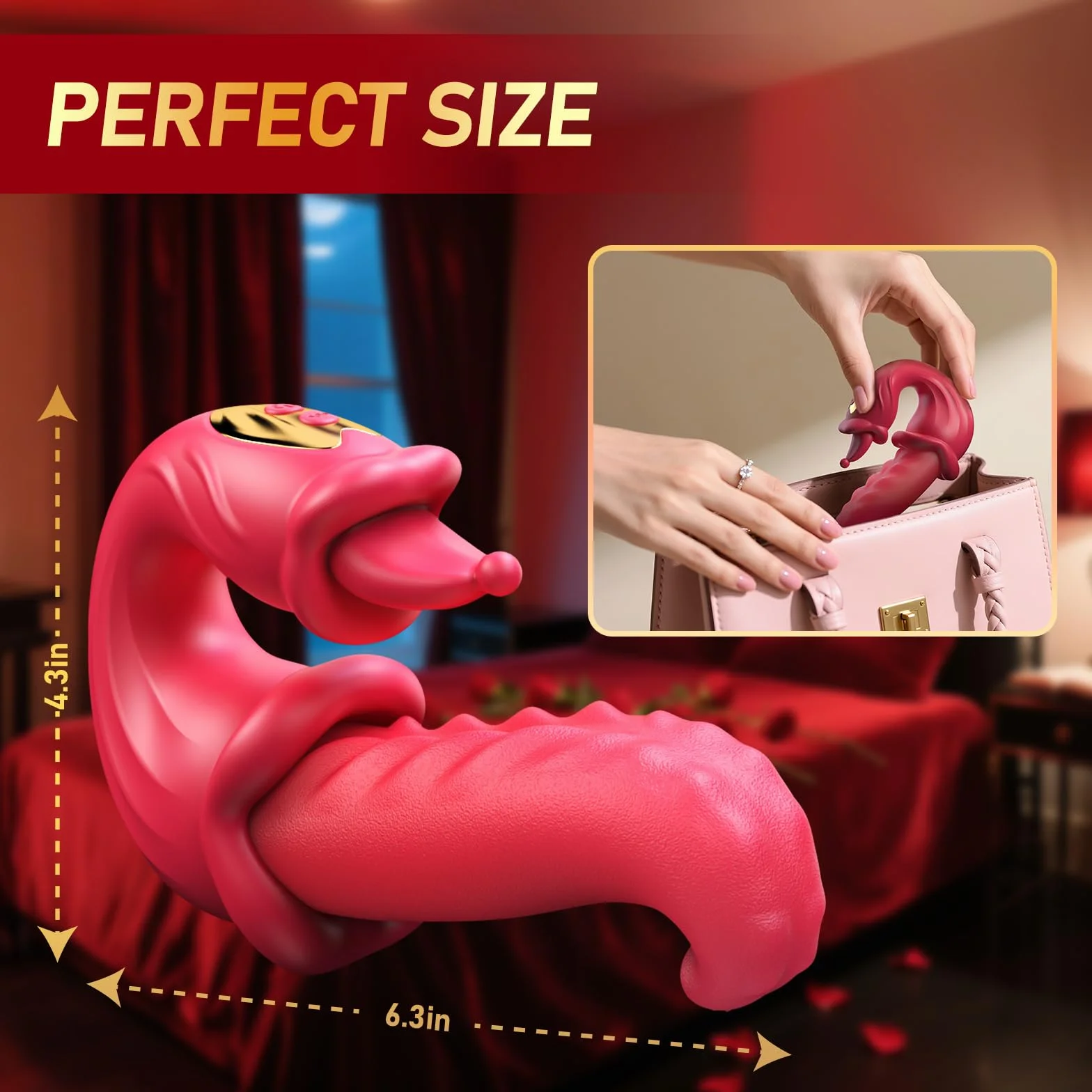 Vibratoreper Donna Professionale Wireless Sexytoysys Coppia Dildo Realistico Succhia Clitoride Vibratore per Uomo Ovetto Vibrante Donna Telecomando Sex Toys Vibratori Sexytoys Uomo 10 Modalità, W134