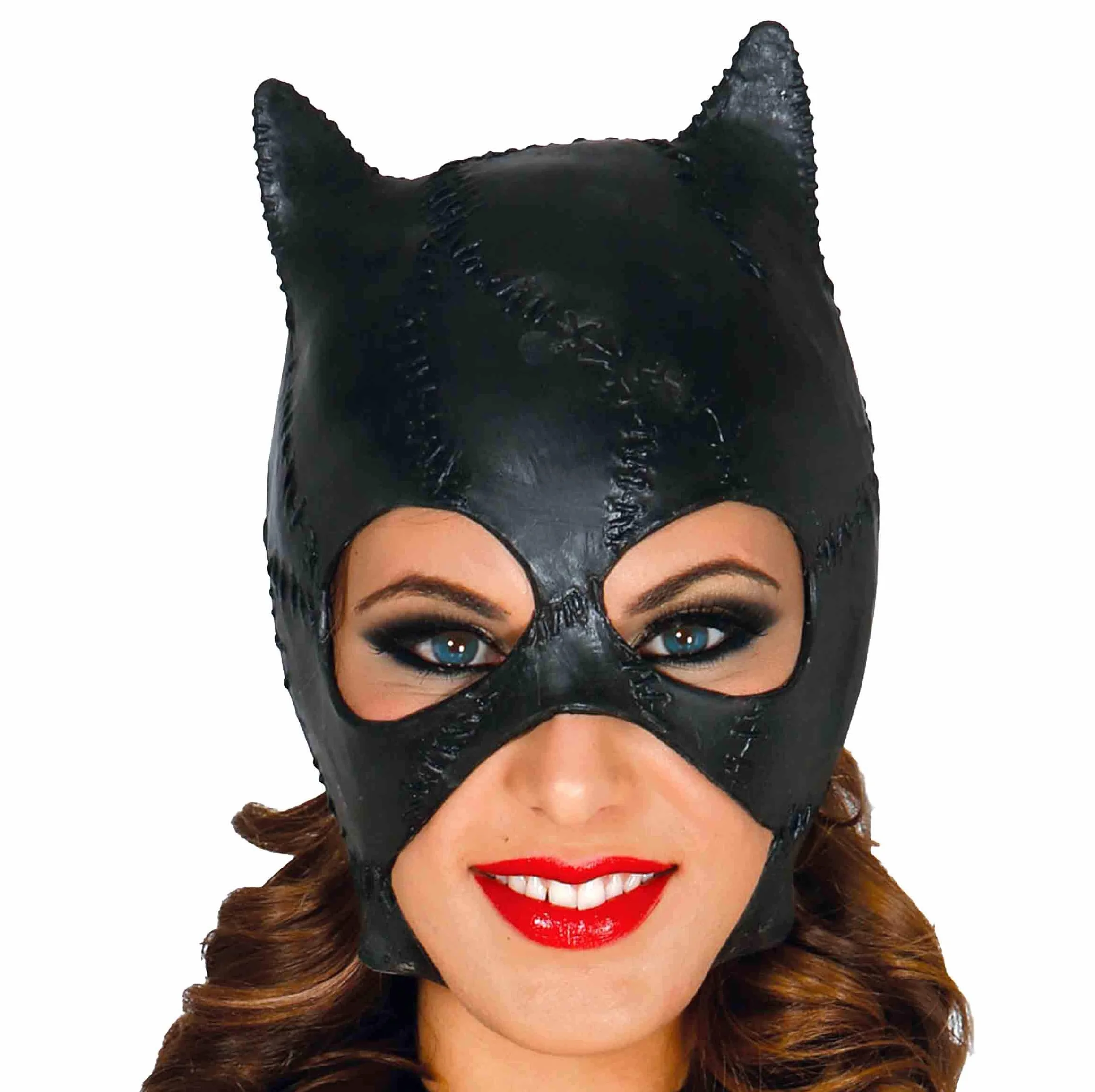Catwoman mask latex bondage calotta