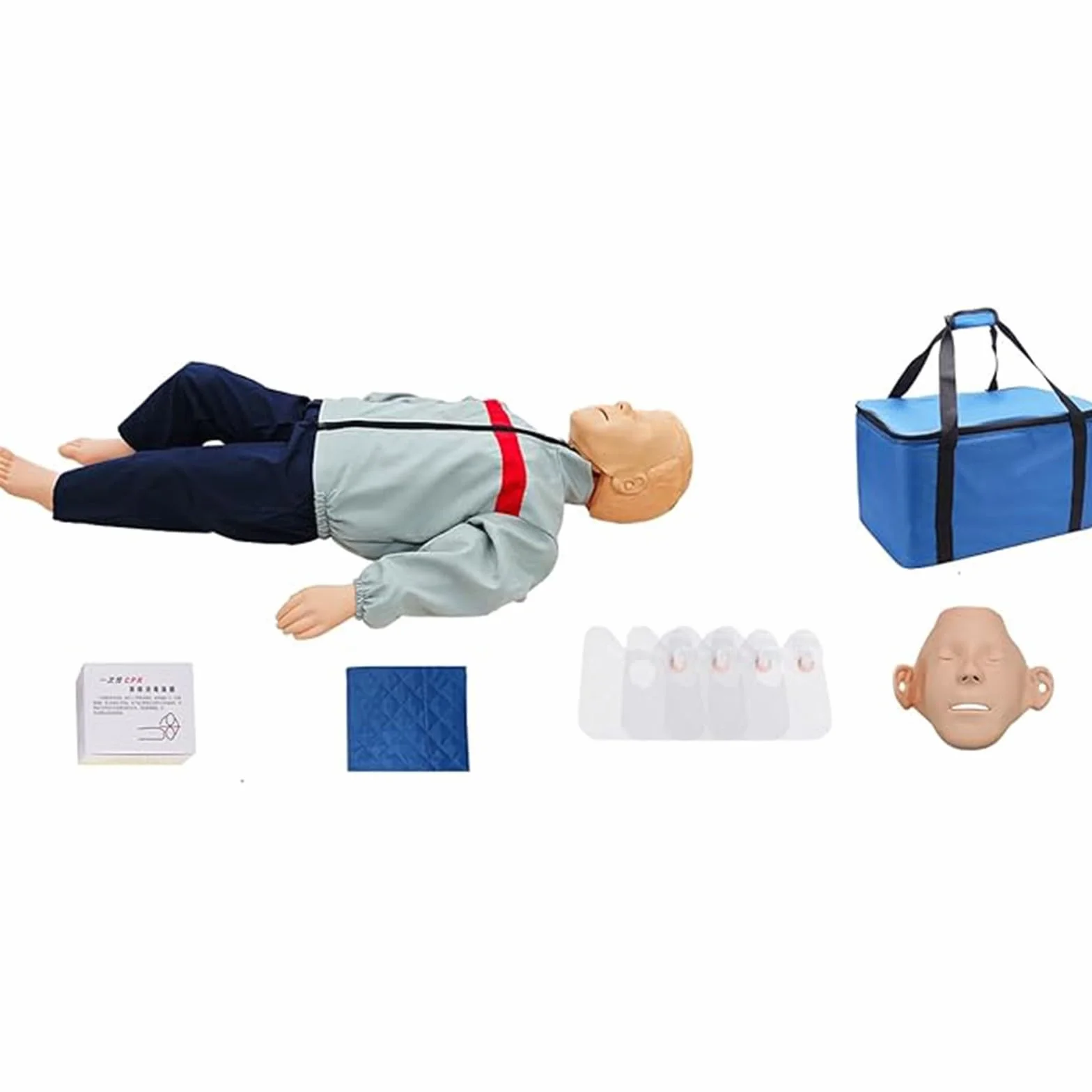 Manichino per bambini rianimazione cardiopolmonare addestramento ostruzione vie aeree