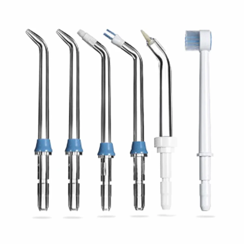 6 pezzi Set di Ugelli per Irrigatore Orale Punte del Getto di Ricambio Compatibile con Waterpik Idropulsore WP-100 WP-250 WP-450 WP-560 WP-660 WP-811 WP-900 WP-940