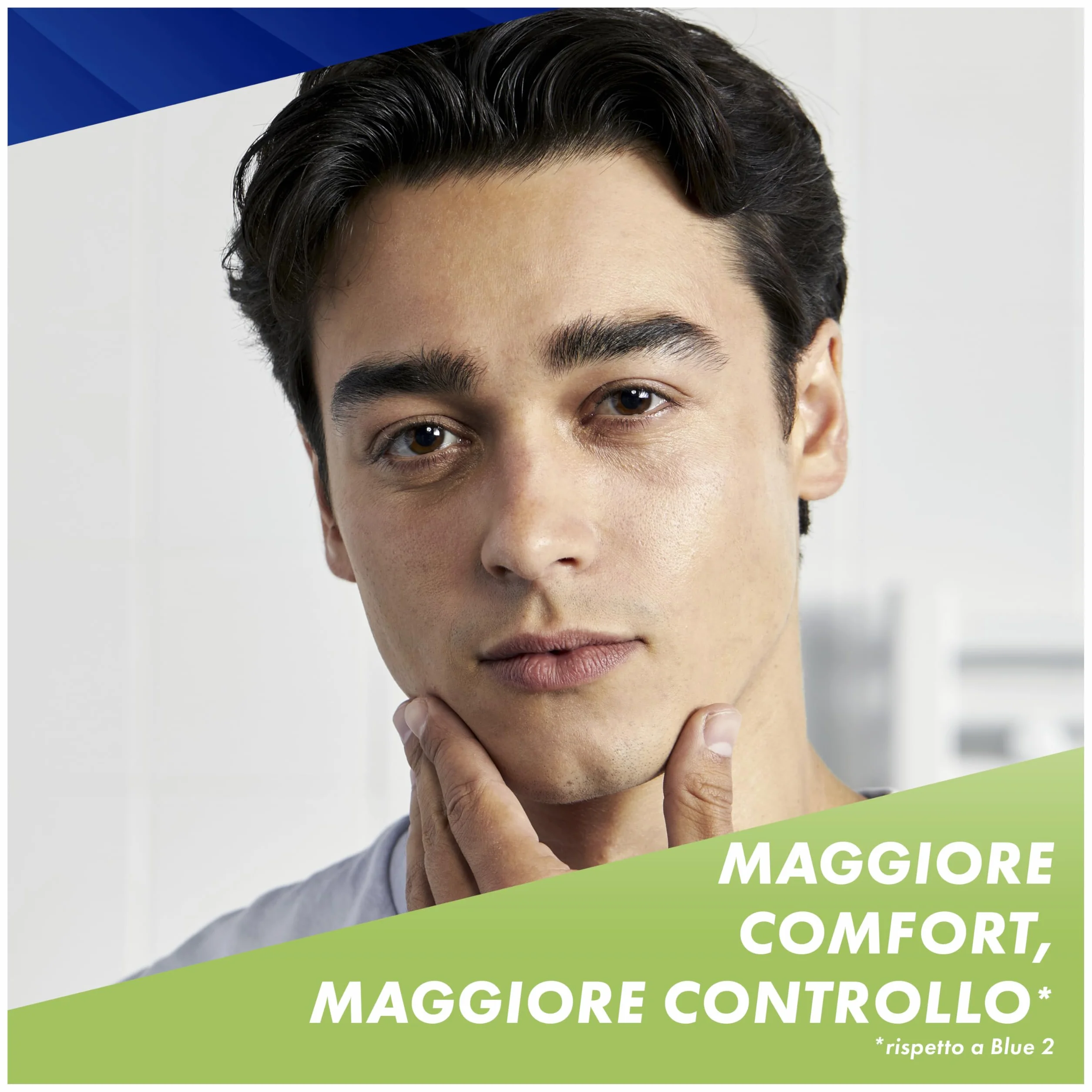Gillette Sensor 3+ Sensitive Rasoio Da Uomo Con Testina Oscillante A 40° E 3 Lame Delicate, 1 Manico + 9 Lamette Di Ricambio