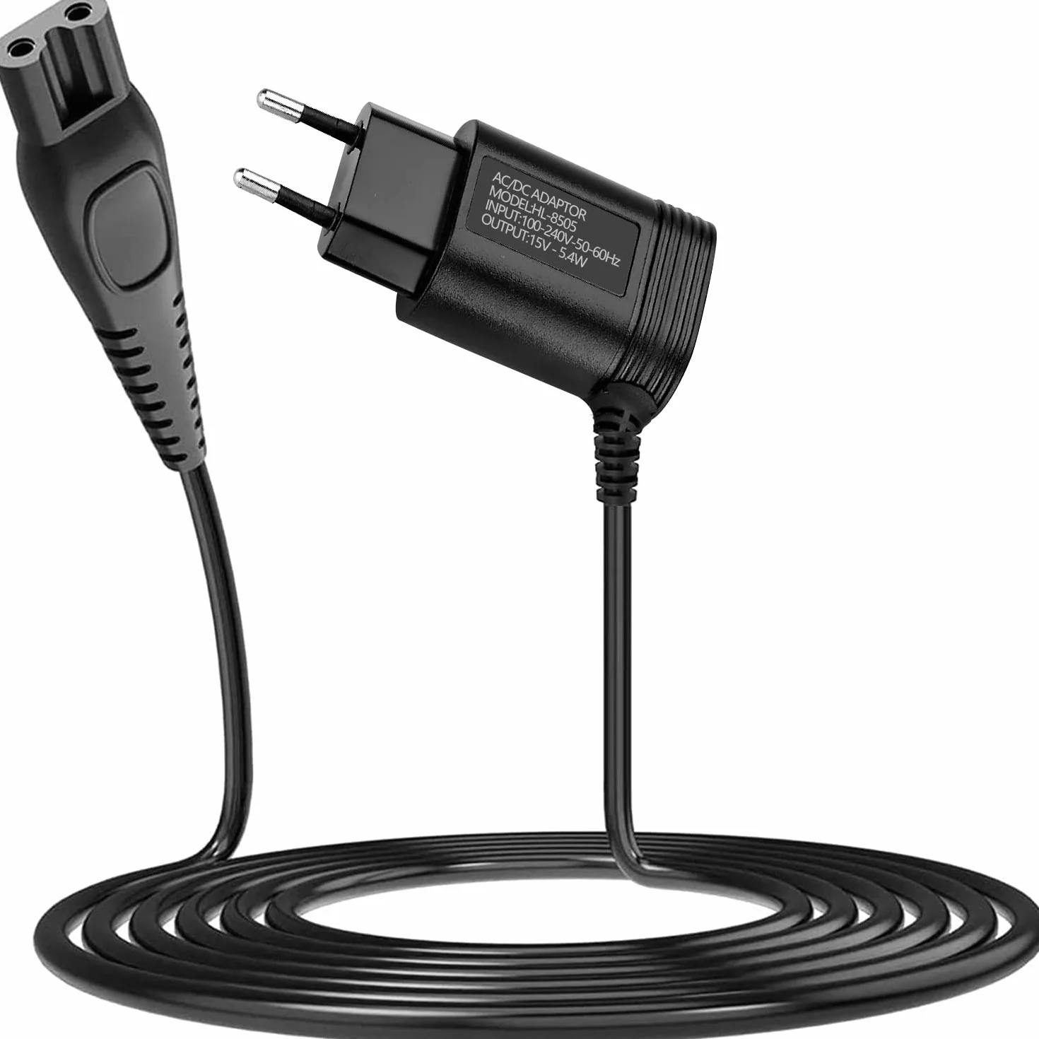 Philips Norelco HQ8505 Caricatore Rasoio Trimmer Barba Elettrico Alimentatore 7000 5000 3000 MG5750