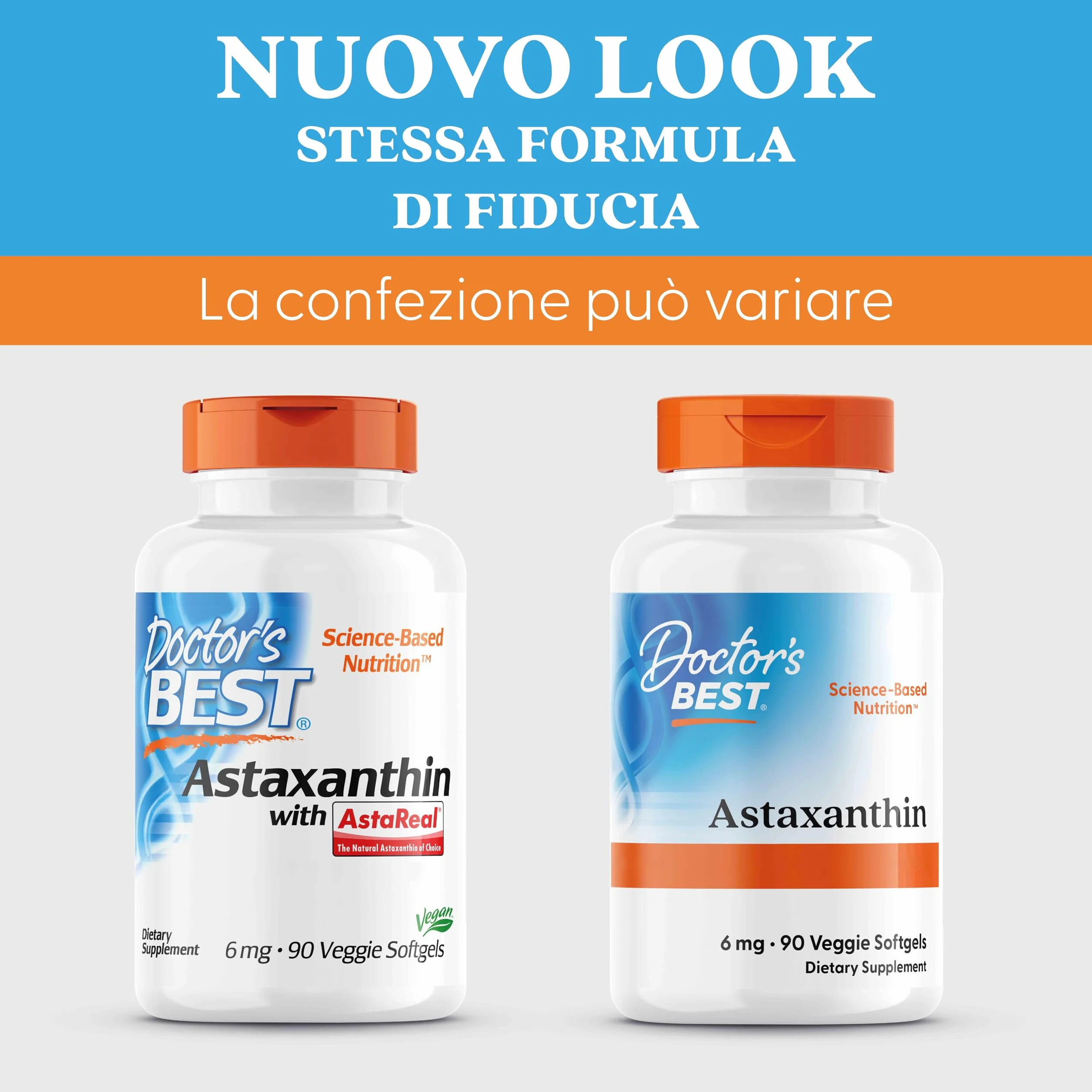 Doctor's Best Astaxanthin with AstaReal 6 mg 90 Capsule