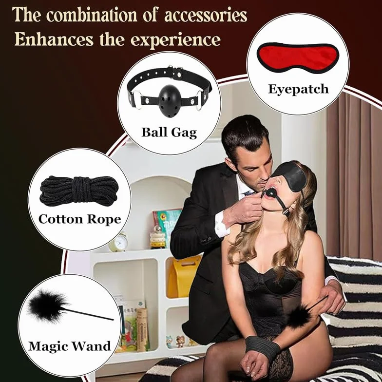 Regolabile Rosso Nylon Camera Da Letto Allenamento Set Con Bracciale