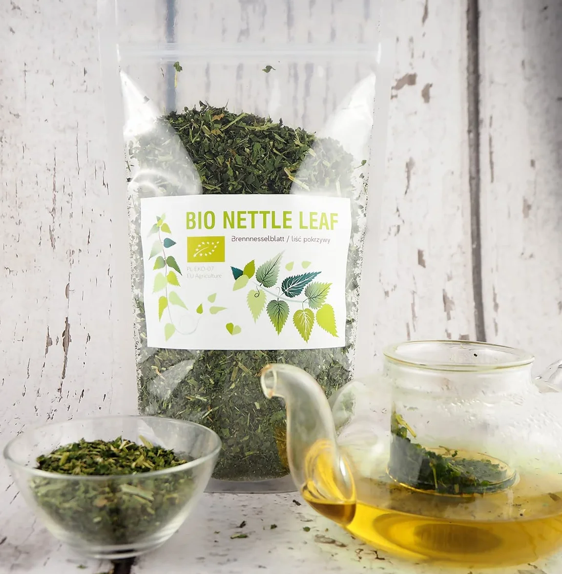 Tè Sfuso Foglia di Ortica Bio Folium Urticae 400G