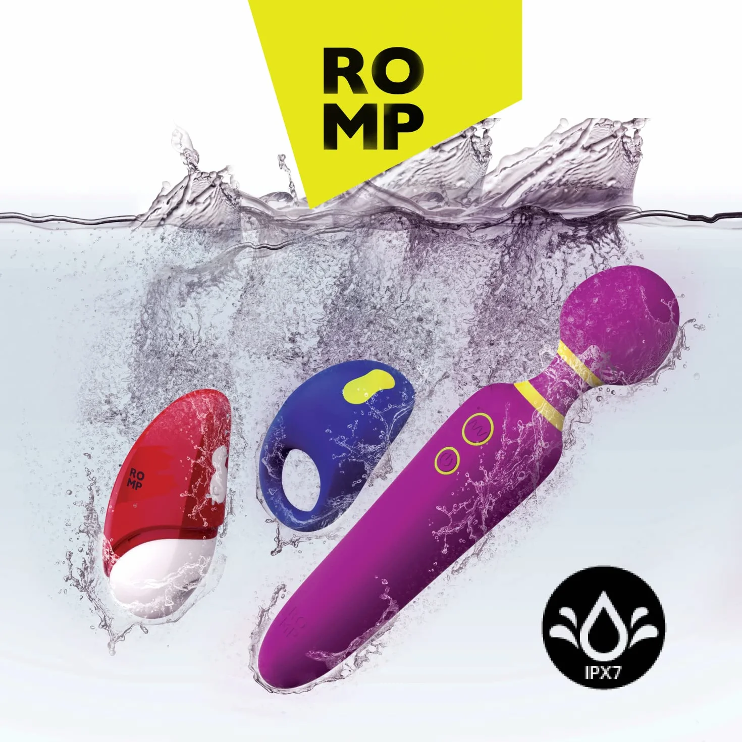 ROMP Pleasure Kit Sex Toys per Coppie Succhia Clitoride Donna Viaggio Massaggiatore 6 Modalità Anello Vibrante Pene Uomo Giochi Sesso Adulti