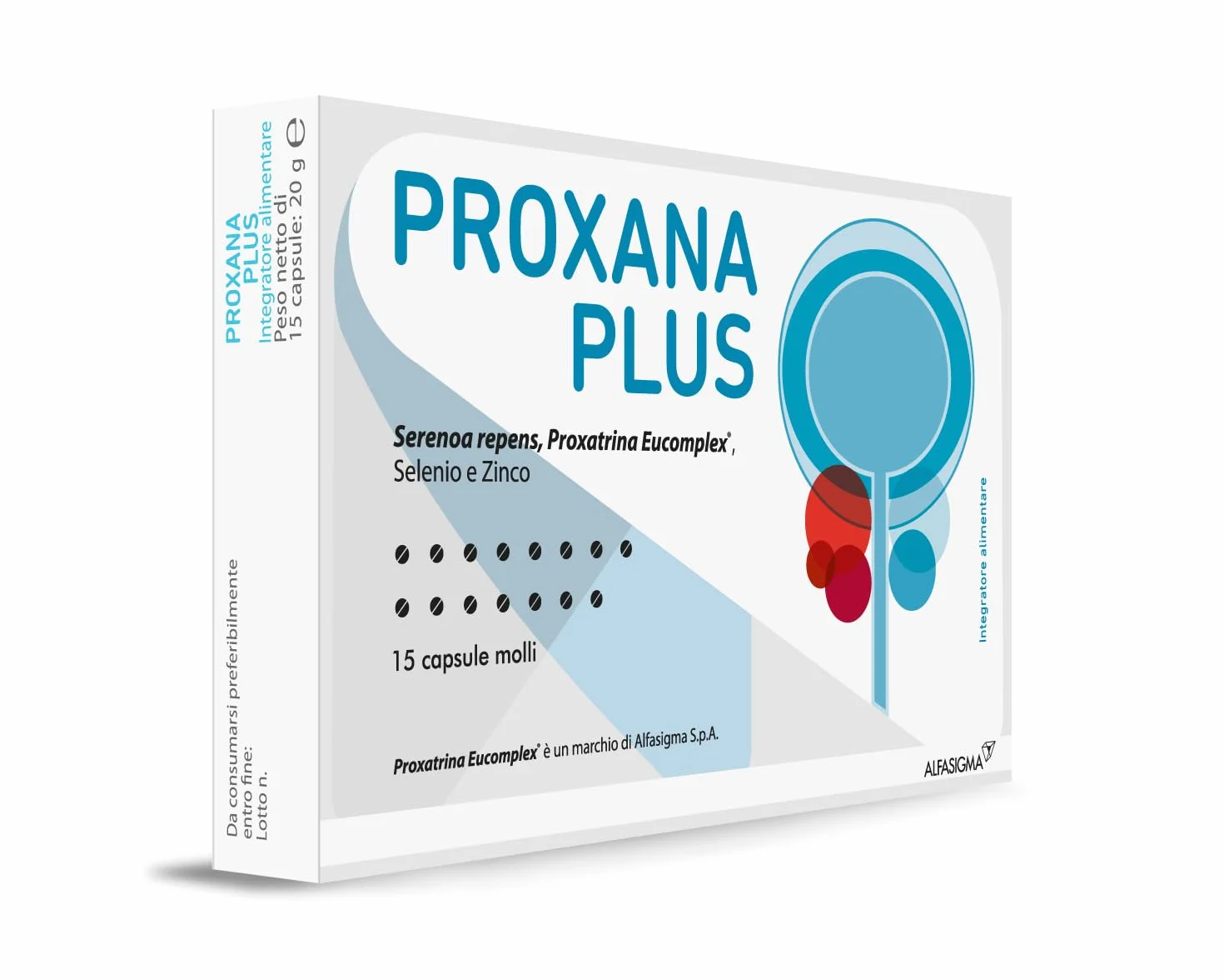 Proxana Plus Integratore Serenoa Repens Licopene Prostata 15 Capsule