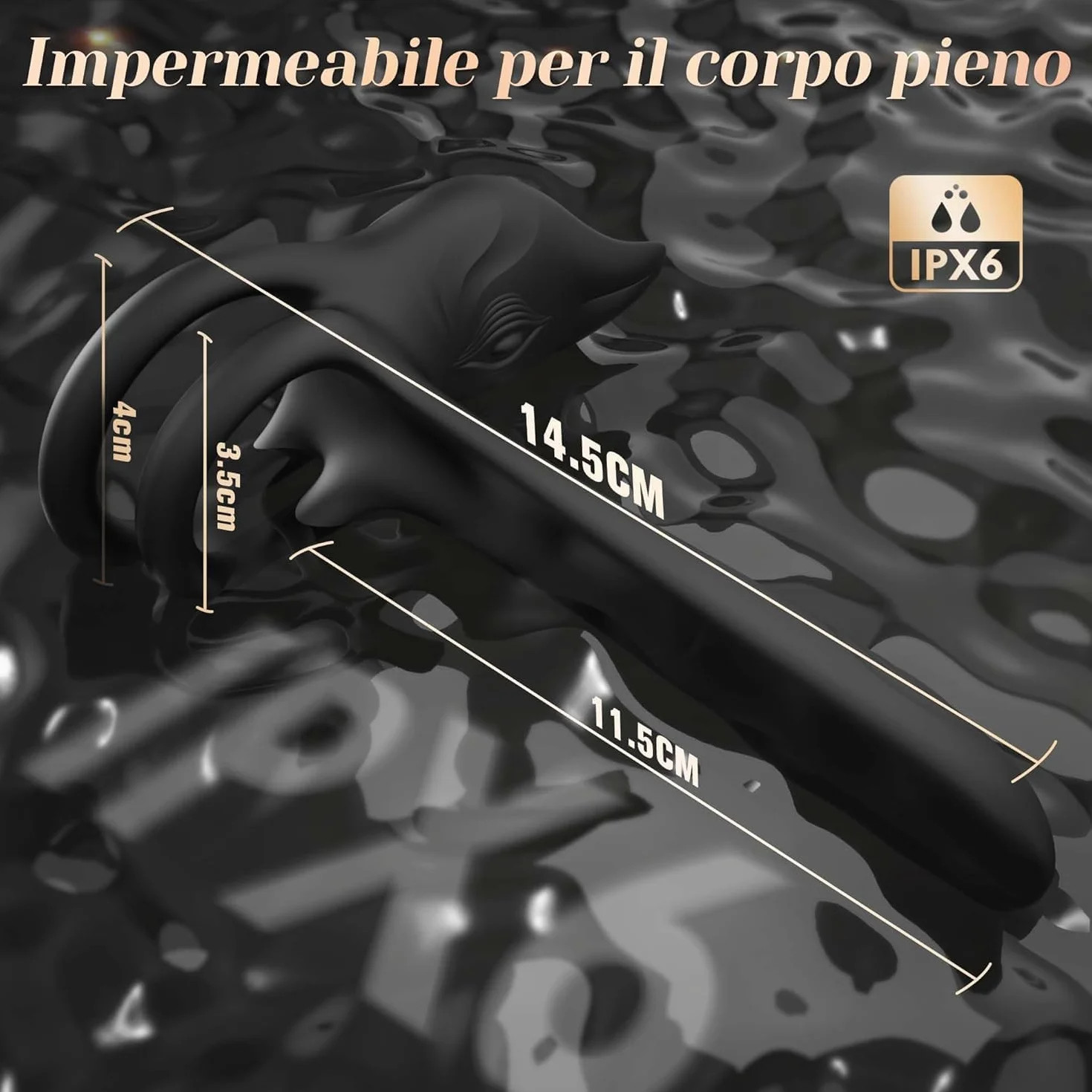Cacuola Anello Vibrante per Lei e Lui Sex Toys Uomo, 10 Modalità Sexytoysys Uomo Coppia, Vibratore per Uomo con Telecomando, Stimolatore per Clitoride, Anello per Pene da Uomo, Anello Pene Lui Sex Toy