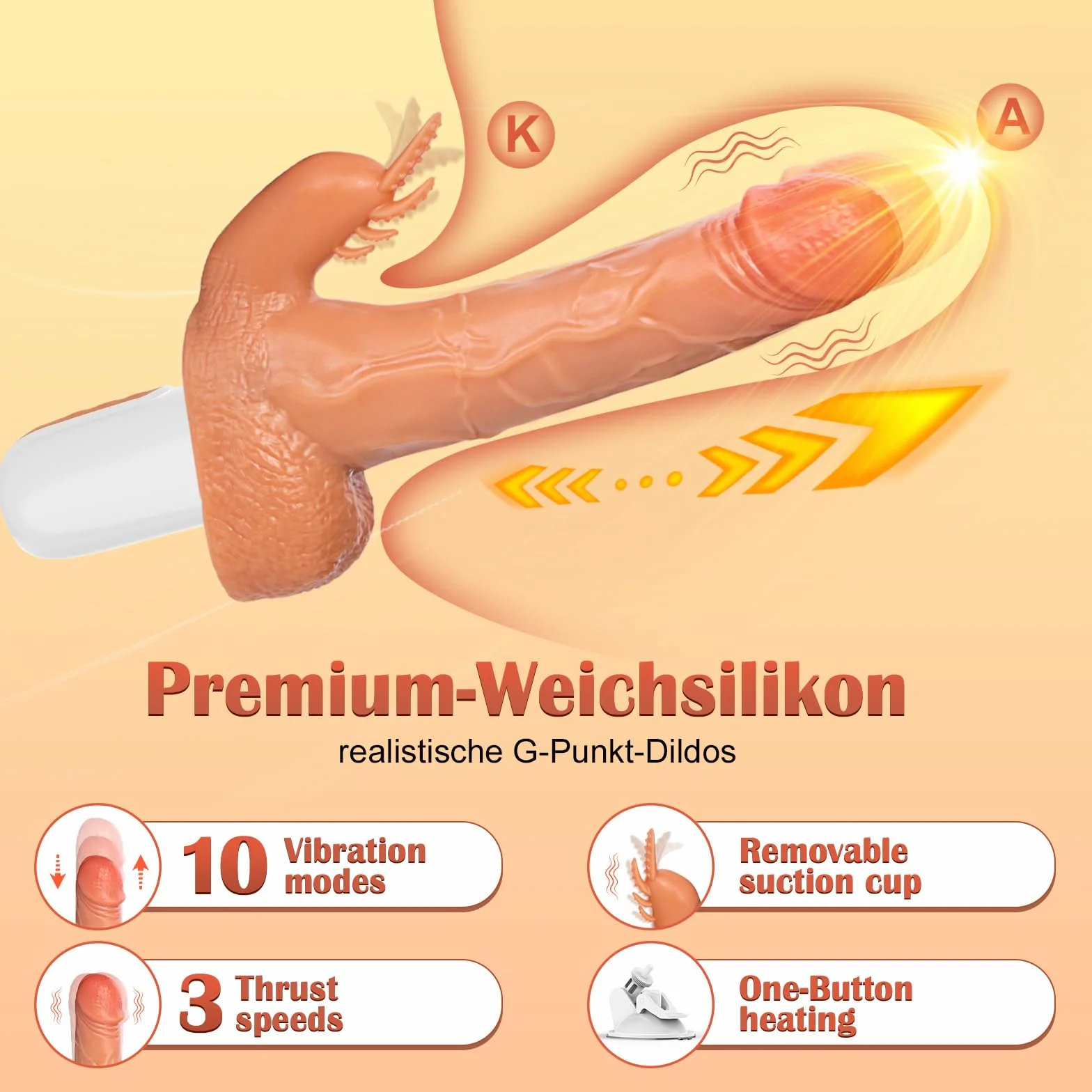 Dildo Vibratore Realistico Sex Toys, Dildo Anale Vibratore Punto G Con Telecomando, Vibratore Per Coppia Sex Toy Sex Machine