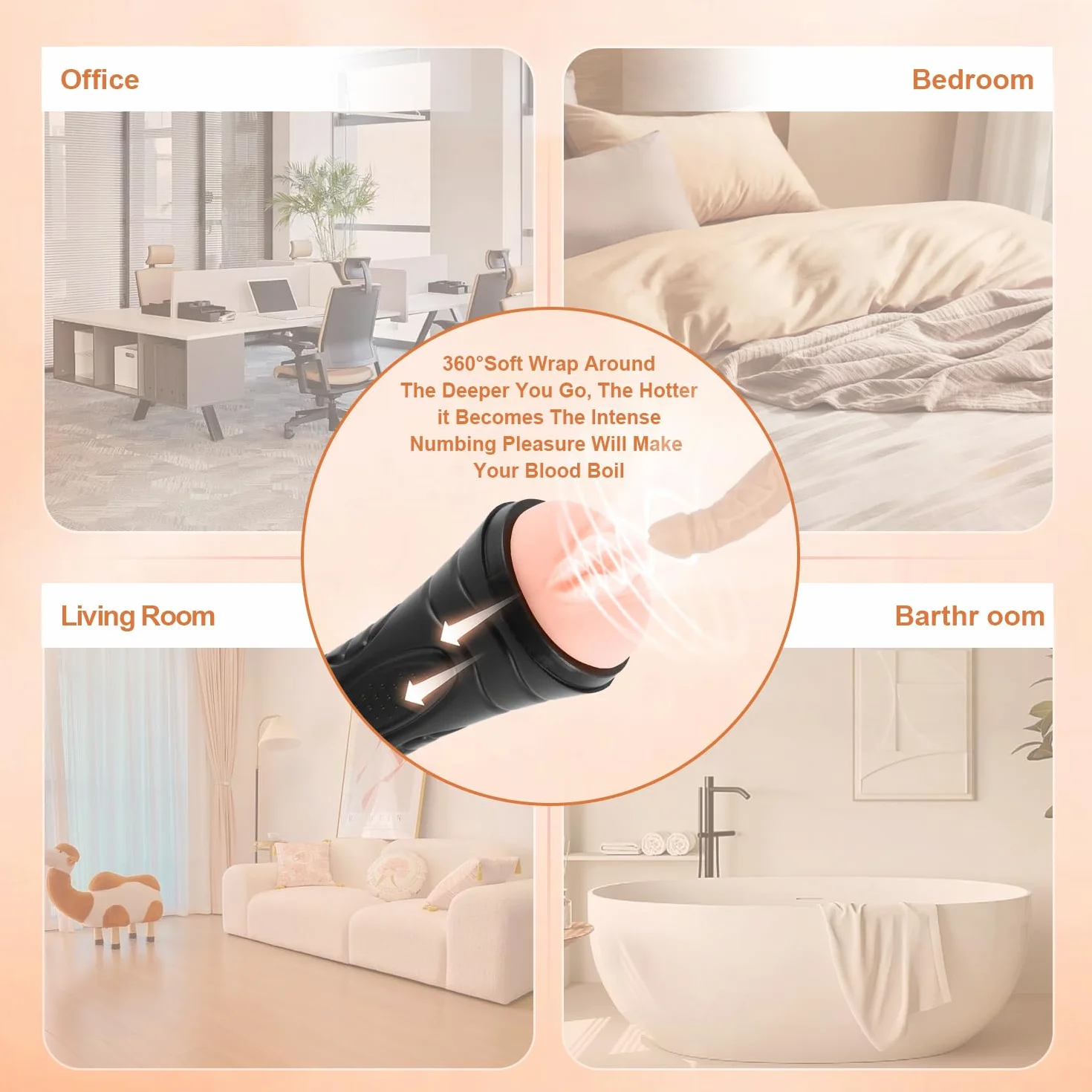 P8- Giocattolo Relax da Uomo Sognante e Affascinante con Manico Nero Ṽagiṉe in Silicone ṝeale Ḿâsṯurbṯöre uṑmo Mầsturbatǒte T𝚘ils D𝚘nna Masturầzi𝚘ne Rêalistic𝚘 Uòmo Püssycầt T𝚘ys