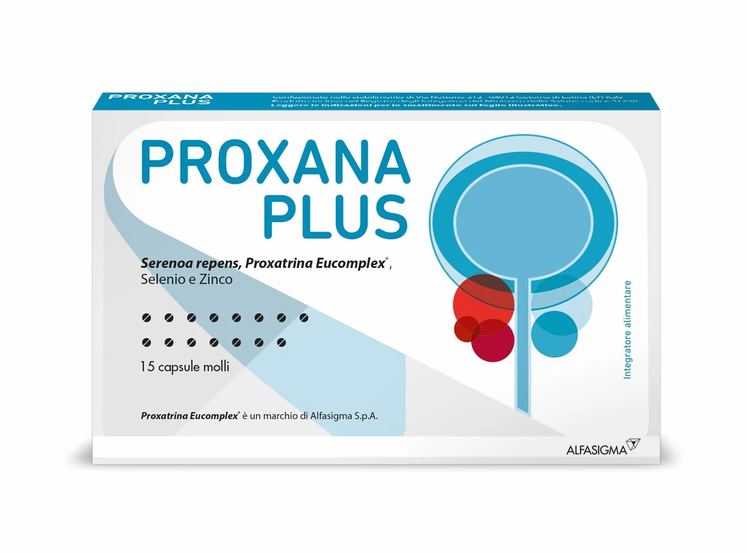 Proxana Plus Integratore Serenoa Repens Licopene Prostata 15 Capsule