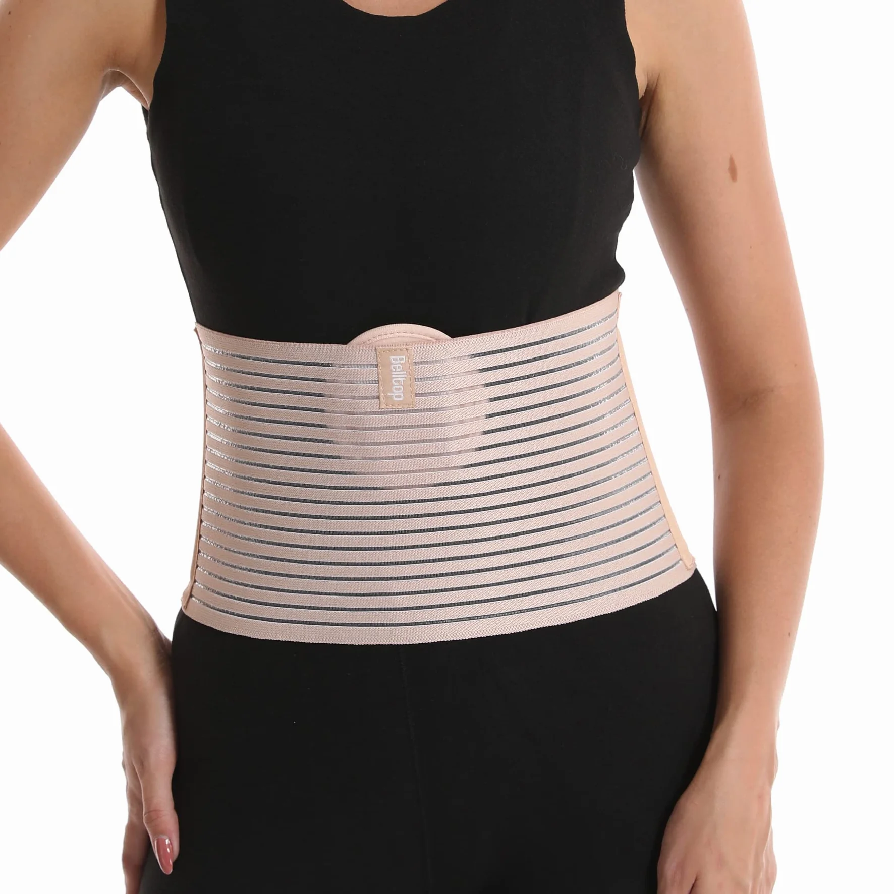 Fascia ernia ombelicale: uomo e donna- sostegno per ernia addominale. Cintura ernia ombelicale ergonomica. Guaina pancera post parto/fascia post parto: ortopedica (S/M)